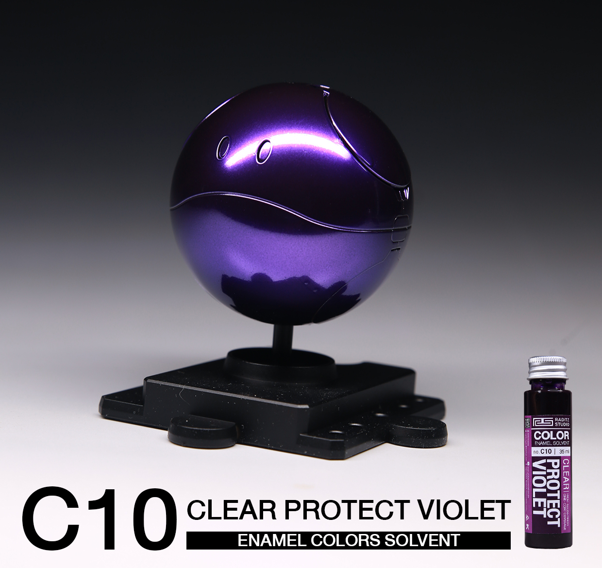 (RS-Raditz) Enamel Clear C10 Clear Protect Violet 35ml