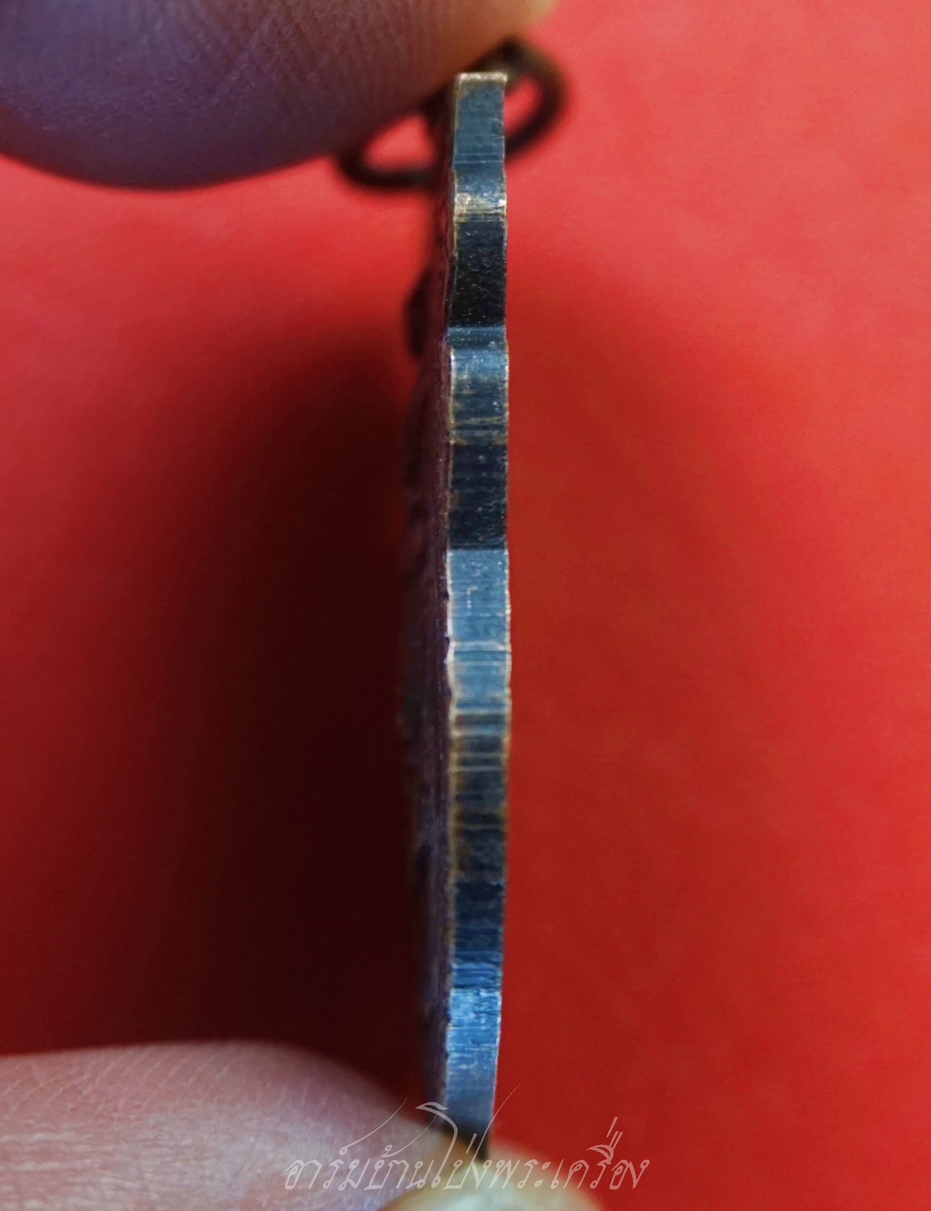 หลวงพ่อทองคำ วัดเขาพระเอก ครบรอบอายุ๗๙ปี ปี๒๕๓๕ เนื้อทองแดงรมดำ(องค์ที่1)