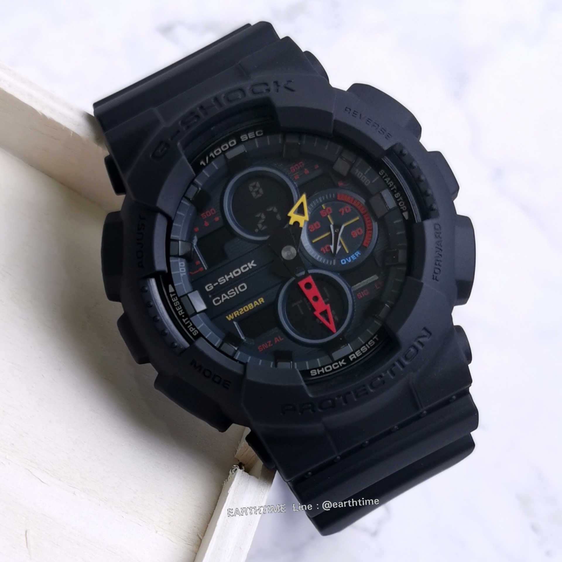 G-Shock Black x Neon Series ของใหม่แท้100% รุ่น GA-140BMC-1ADR