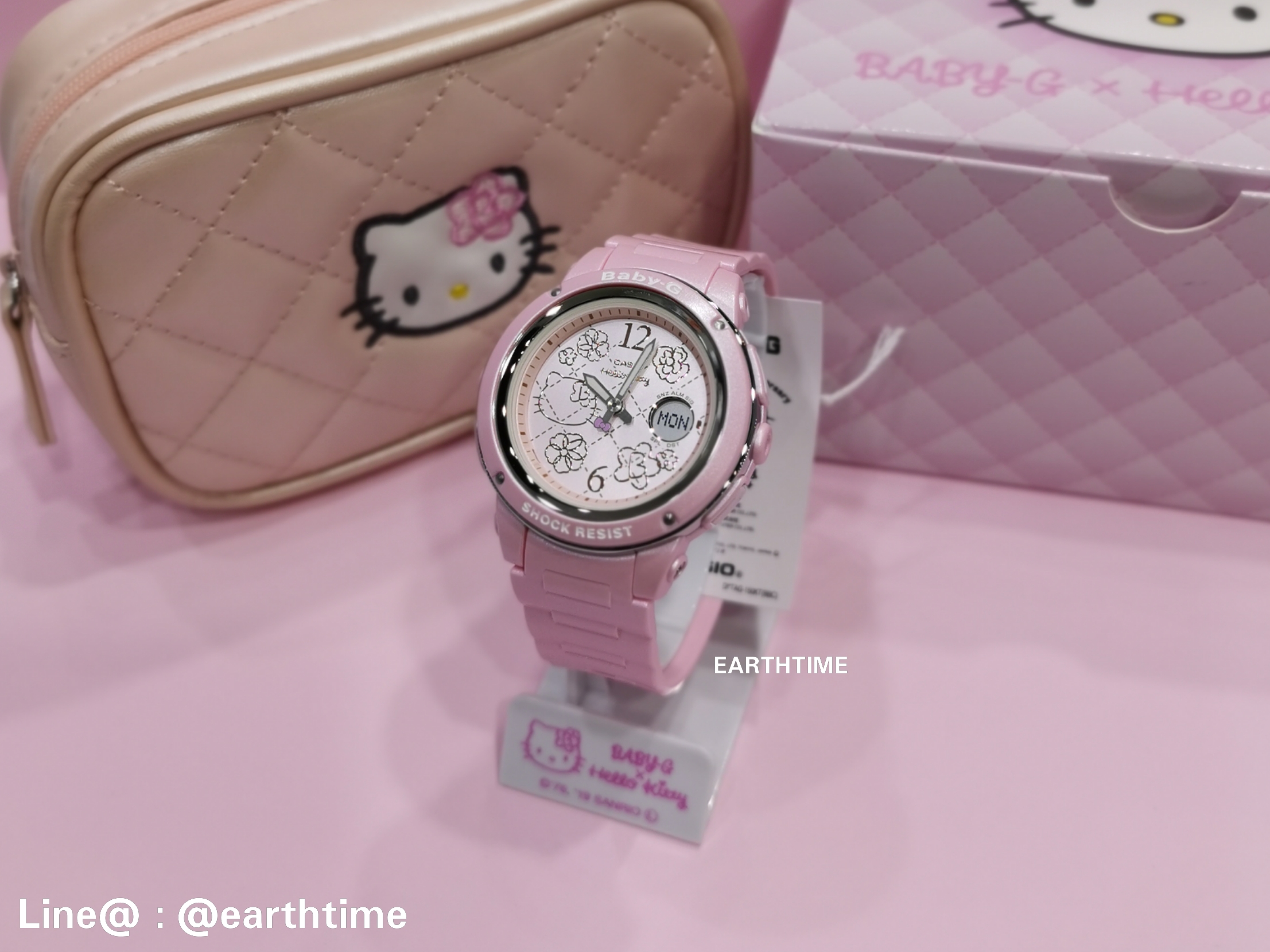 Baby-G x Kitty ของใหม่แท้100% รับประกัน 1 ปี รุ่น BGA-150KT-4B