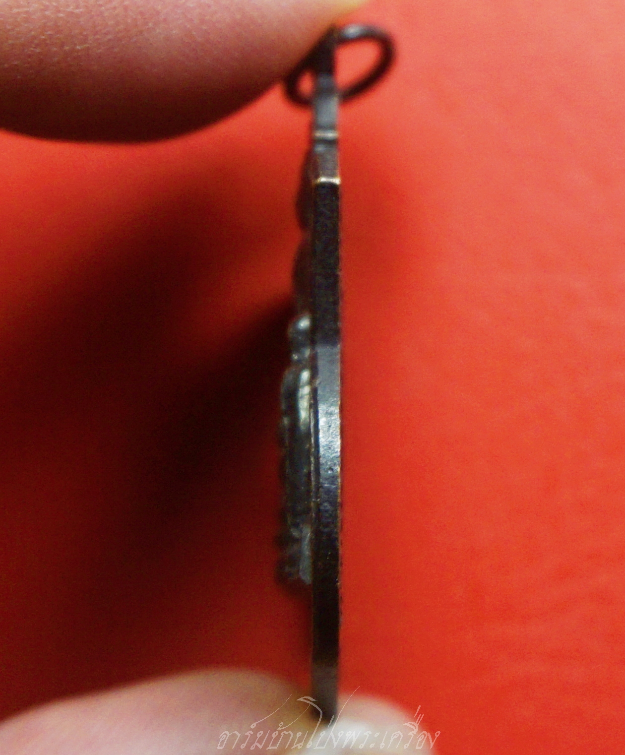 หลวงพ่อดำ วัดเวียงคอย จ.เพชรบุรี ปี๒๕๑๘ เนื้อทองแดงรมดำ(องค์ที่2)