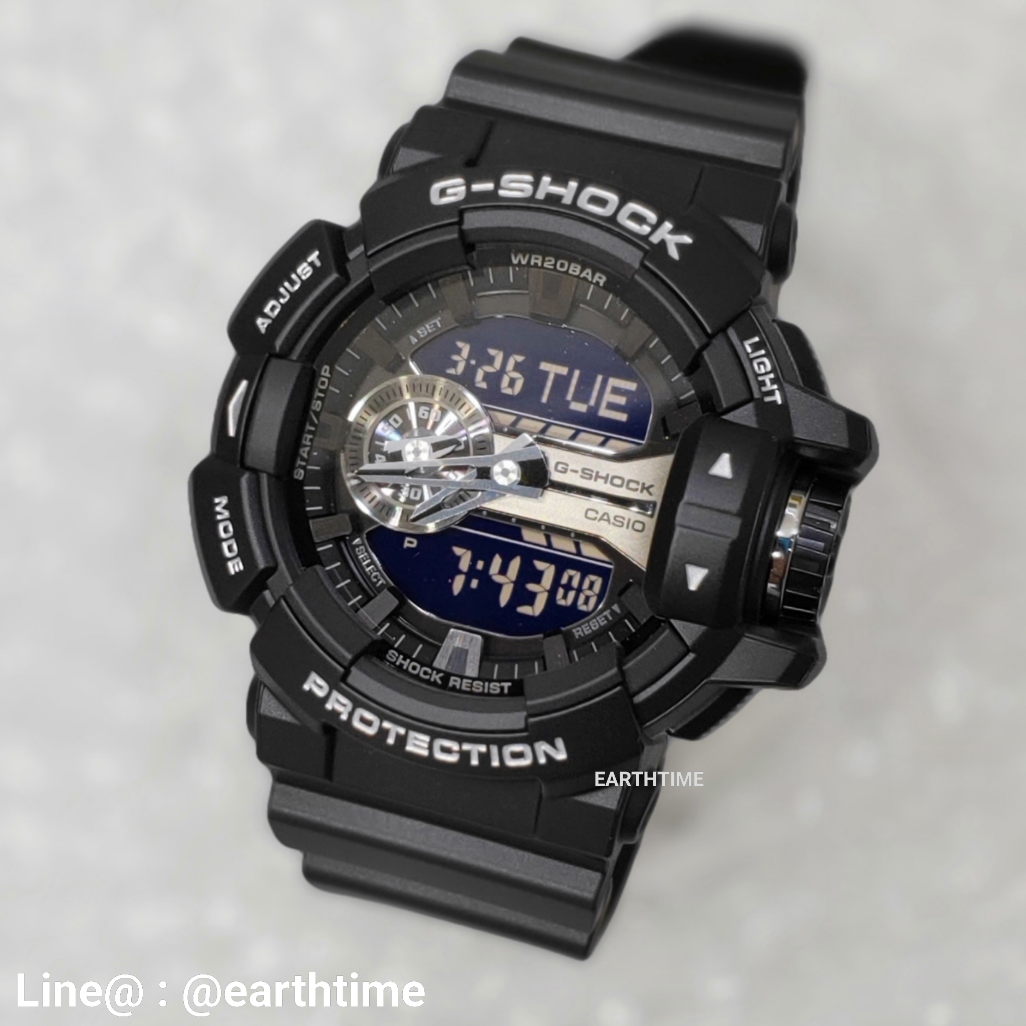 G-Shock ของใหม่แท้100% รับประกัน 1 ปี GA-400GB-1ADR