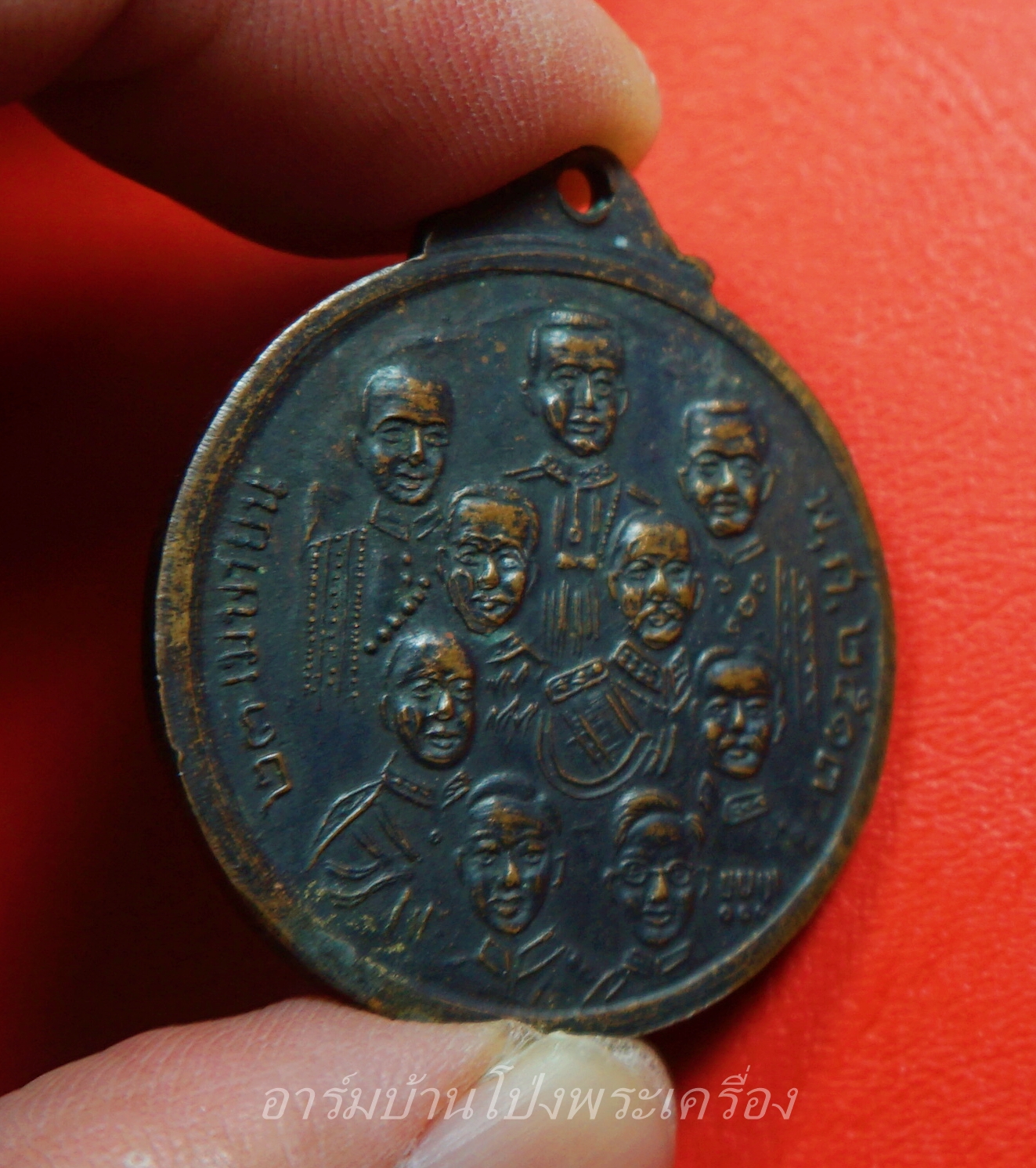 พระพุทธ หลัง เก้ารัชกาล ที่ระลึกวางศิลาฤกษ์พระอุโบสถ วัดภาณุรังษี ปี๒๕๑๓(องค์ที่1)