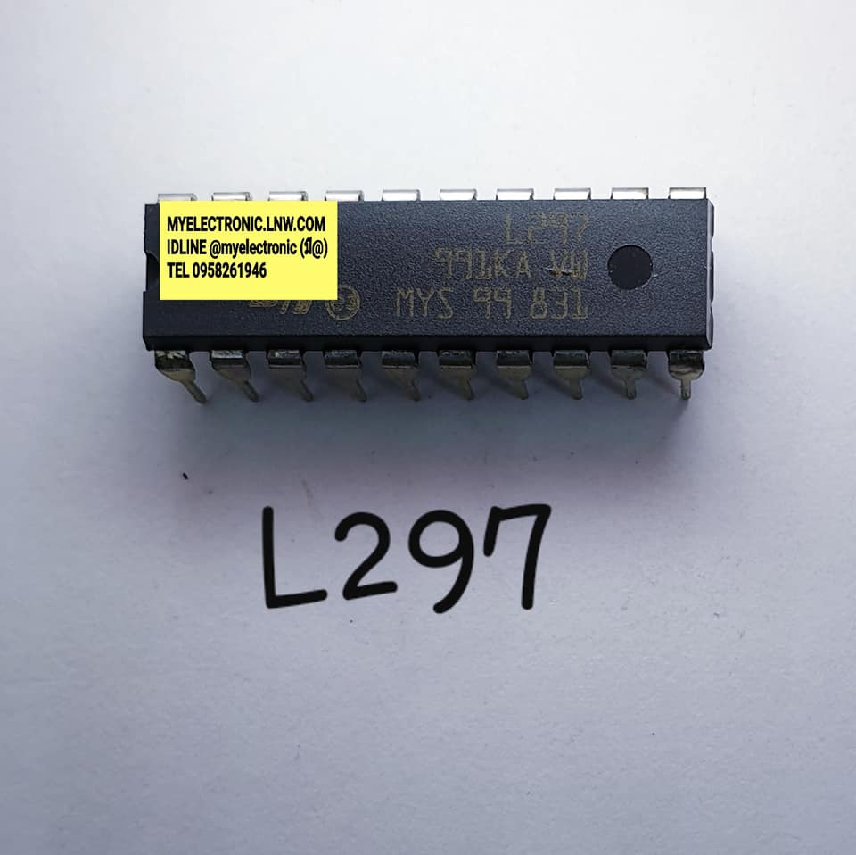 L297ยี่ห้อSTตัวถังDIP20ขาราคาตัวละบาท