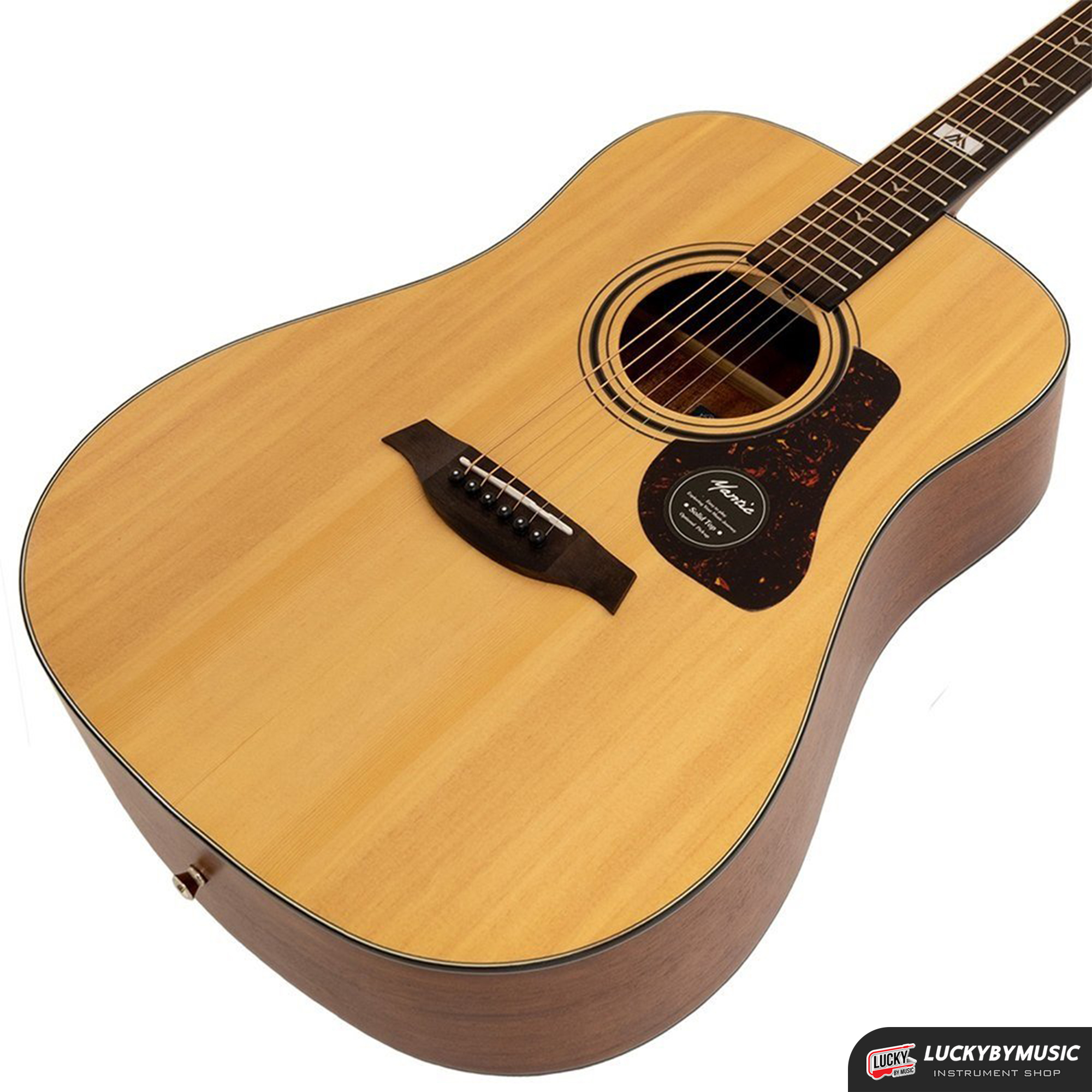 กีต้าร์โปร่ง Mantic รุ่น GT-10D หน้าไม้แท้ Top Solid 41 นิ้ว ฟรี กระเป๋าNAMI คาโป้ คู่มือ ประแจ ปิ๊ก4อัน