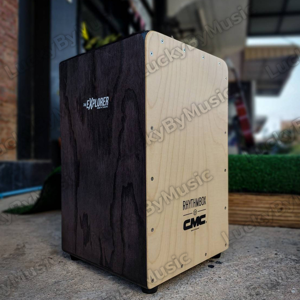 กลองคาฮอง CMC รุ่น Explorer ASH ไม้แอช คาฮอง CMC รับน้ำหนักได้ถึง 120 Kg. คุณภาพดี *เลือกเซตกระเป๋าได้