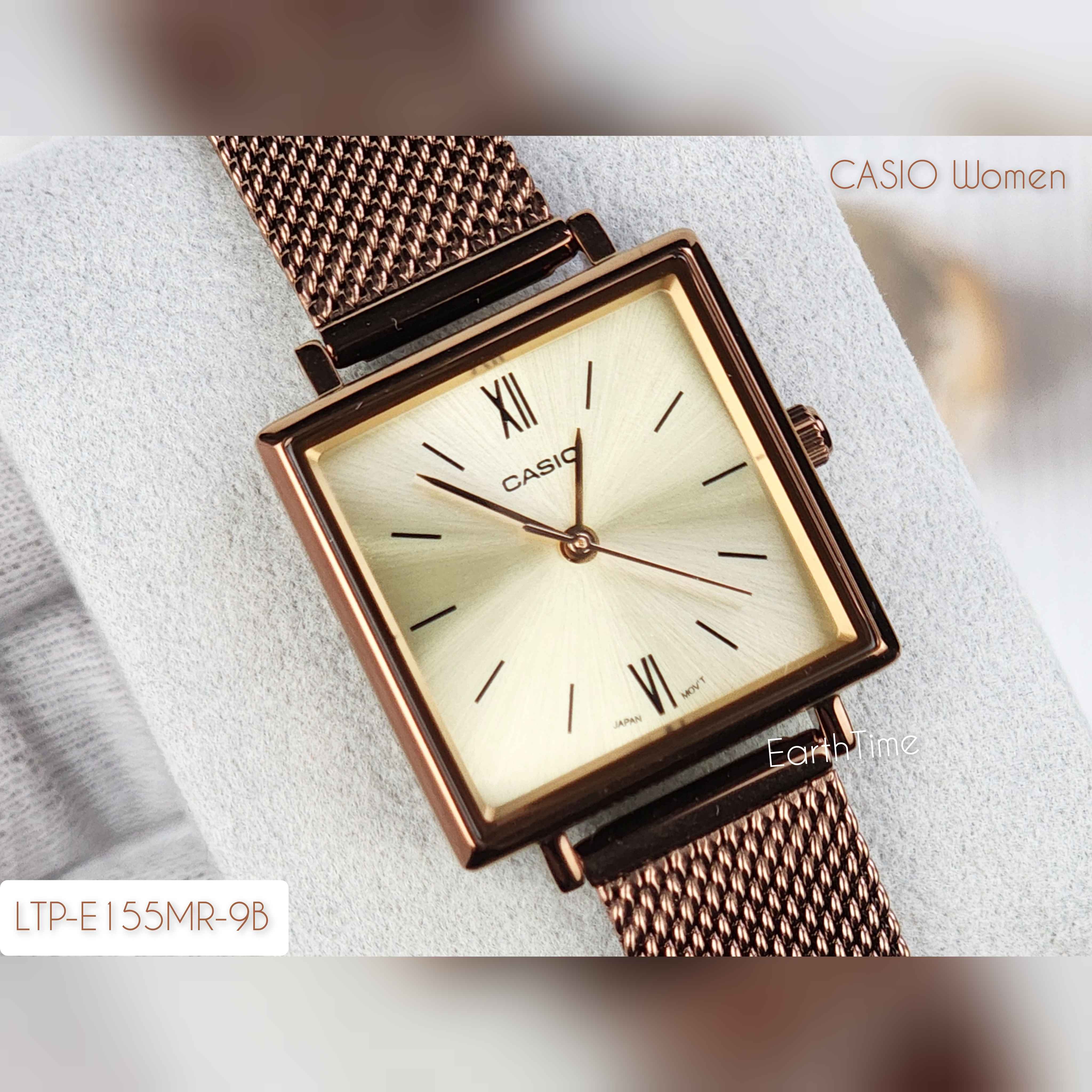 CASIO WOMEN STANDARD รุ่น LTP-E155MR-9B
