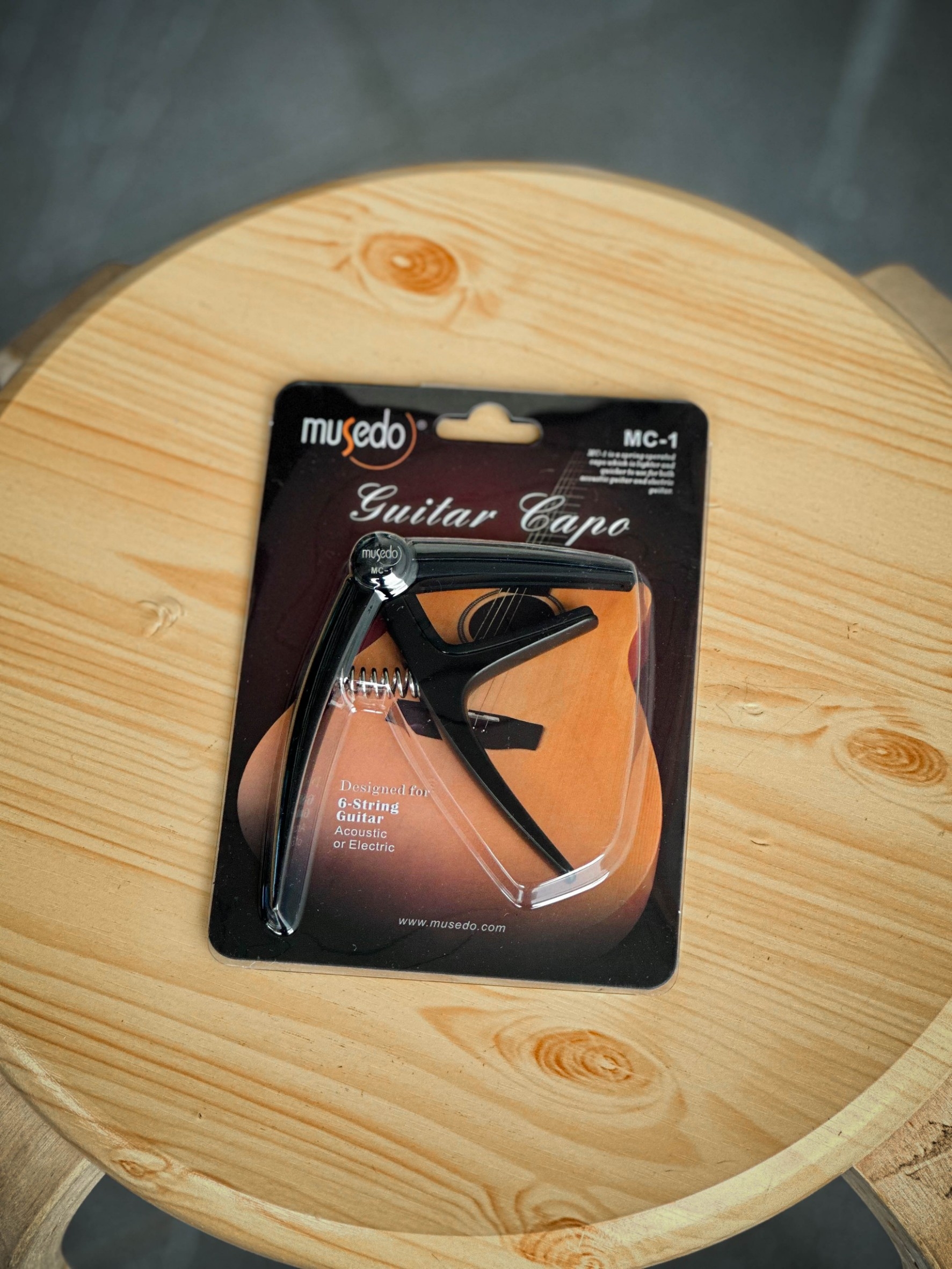 คาโป้ Musedo รุ่น MC-1 CAPO คุณภาพดี หนีบสายได้แนบสนิท วัสดุแข็งแรง