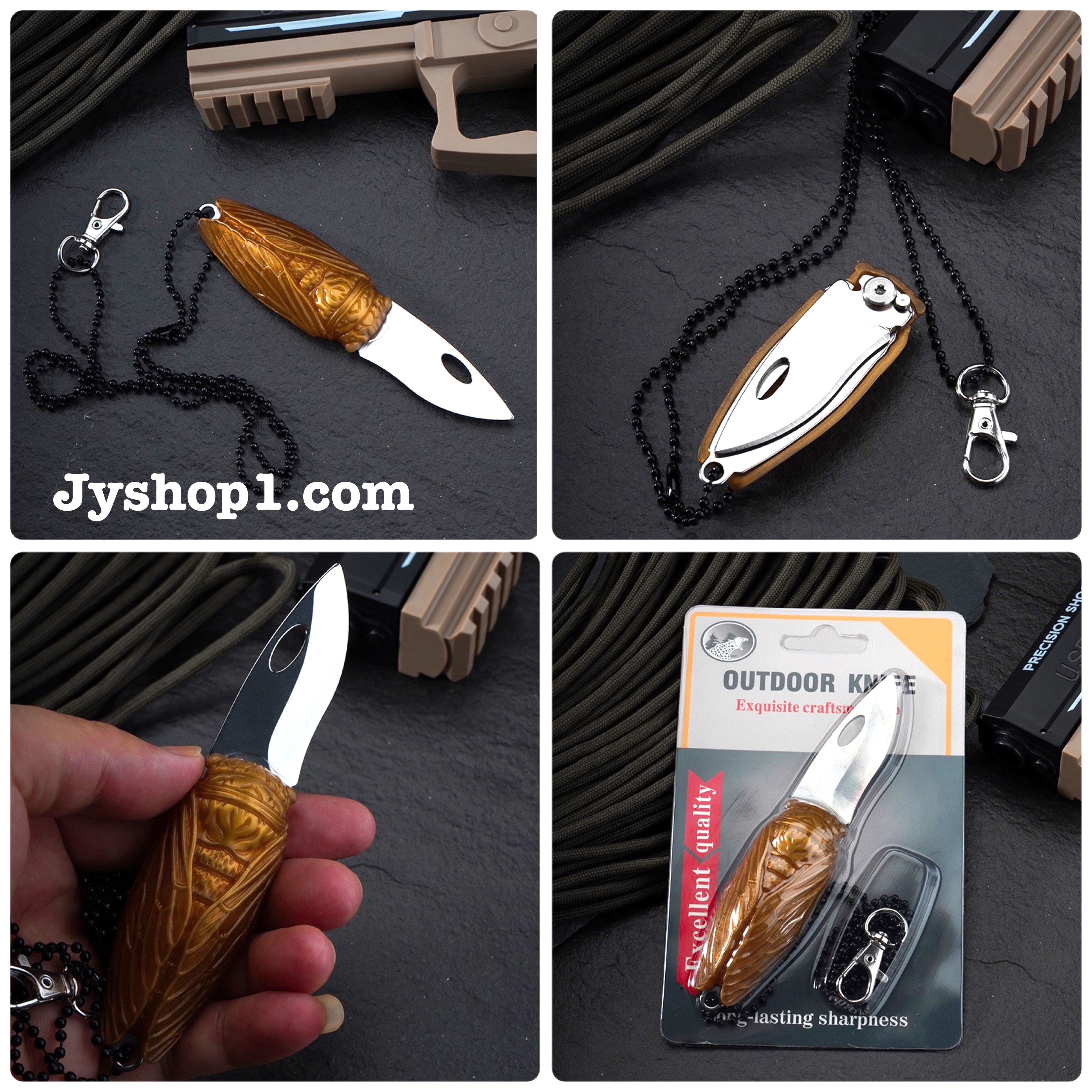 มีดห้อยคอ มีดพก ZC-58 พร้อมส่ง ราคาถูก