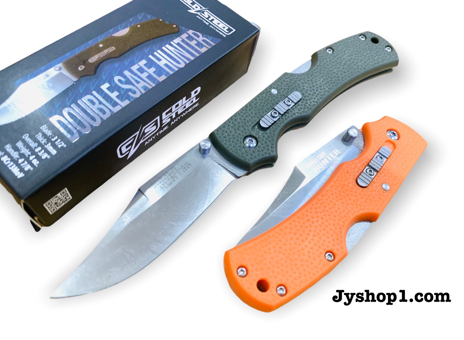 มีดพับ มีดพก Coldsteel Double Safe Hunter มีดสะสม มีดลุยป่า