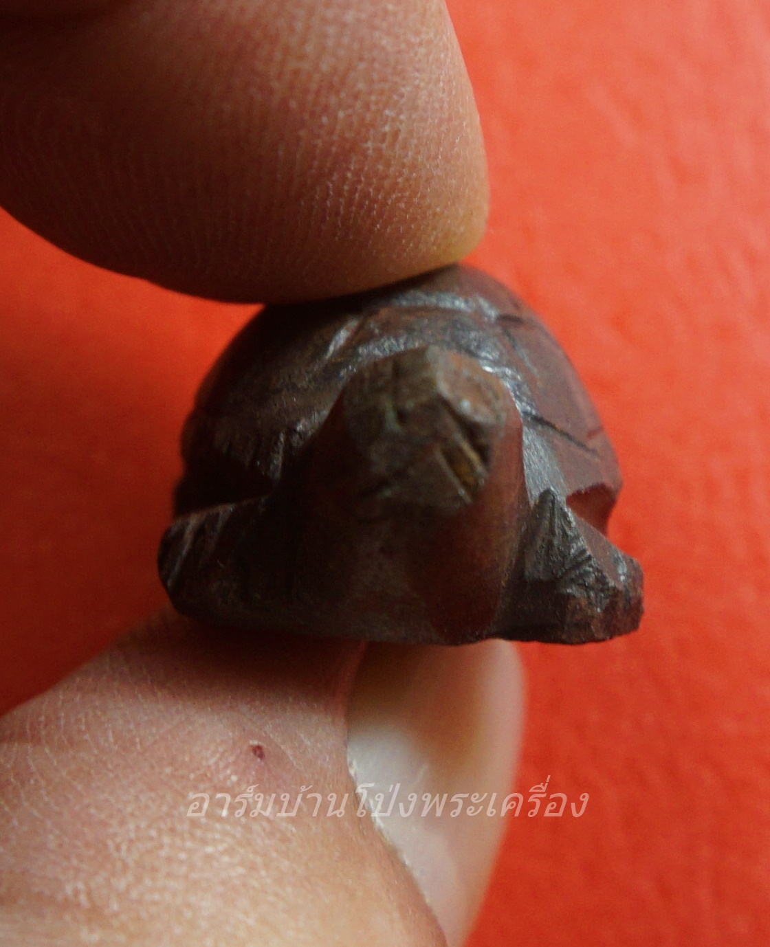 หลวงพ่ออุทัย วัดเกาะตาพุด เต่าแกะ จากโครตเหล็กไหลเขาอึมครึม(องค์ที่4)