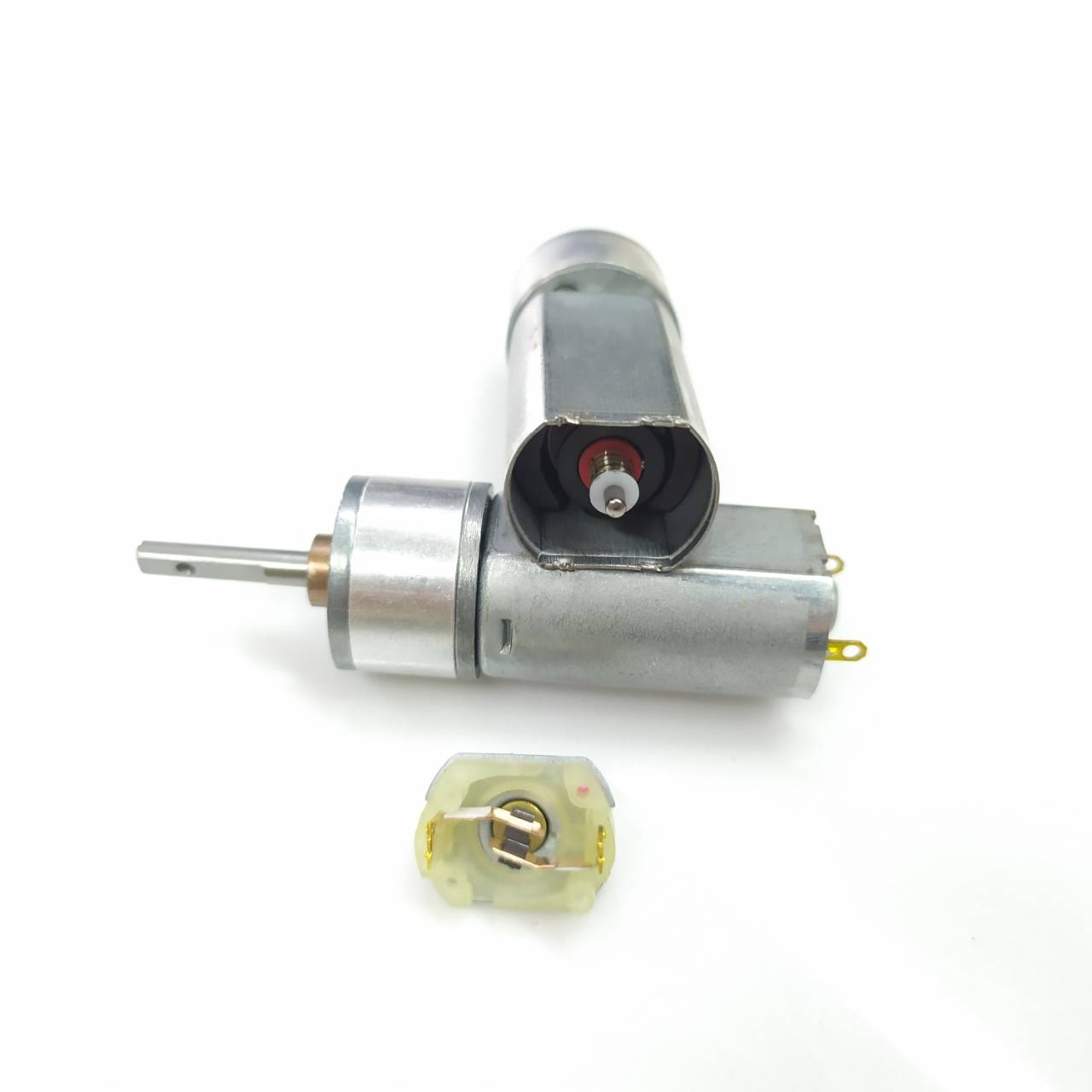มอเตอร์เกียร์ 16GA-050 12v 1400rpm แปรงถ่าน carbon brush เหมาะสำหรับซูโม่ 500gและหุ่นเดินตามเส้น