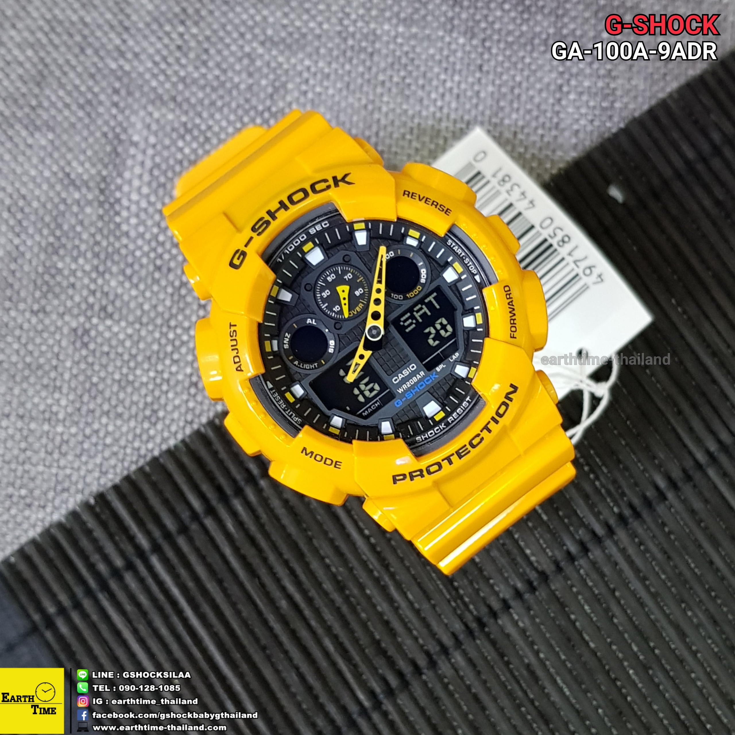 G-Shock ของใหม่แท้100% รับประกัน 1 ปี GA-100A-9ADR