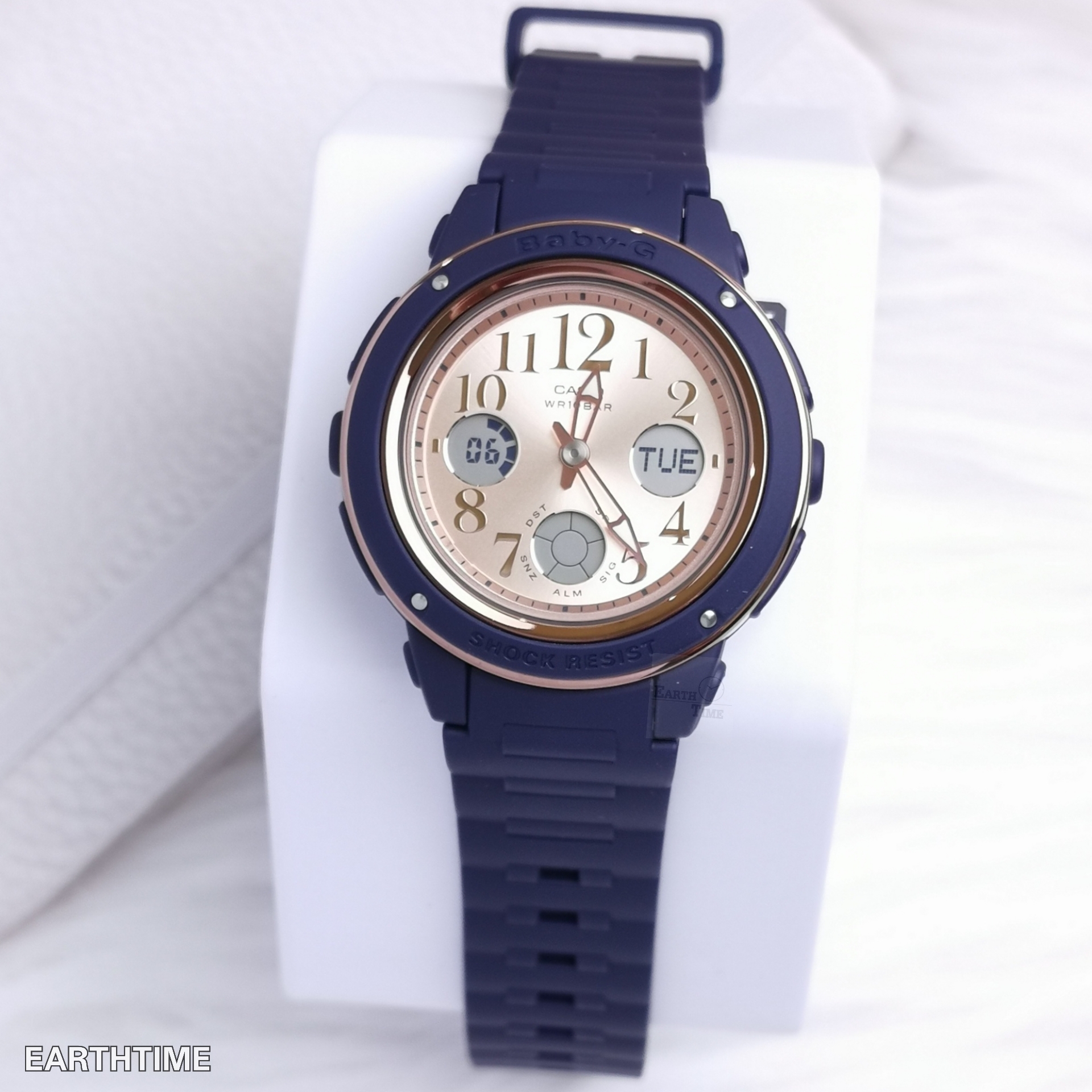 Baby-G Navy & Brown Series ของใหม่แท้100% รับประกัน 1 ปี BGA-150PG-2B1