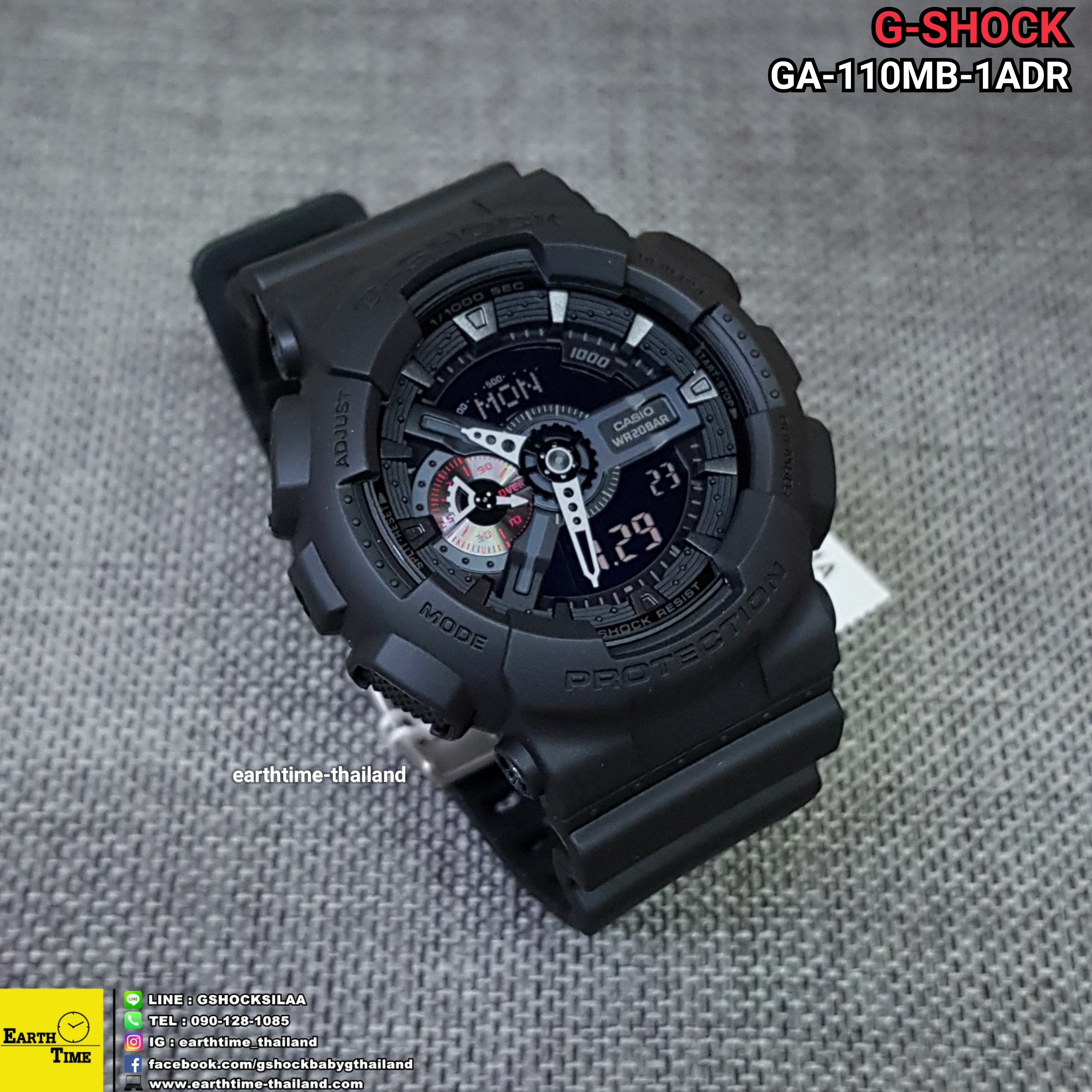 G-Shock ของใหม่แท้100% รับประกัน 1 ปี GA-110MB-1ADR