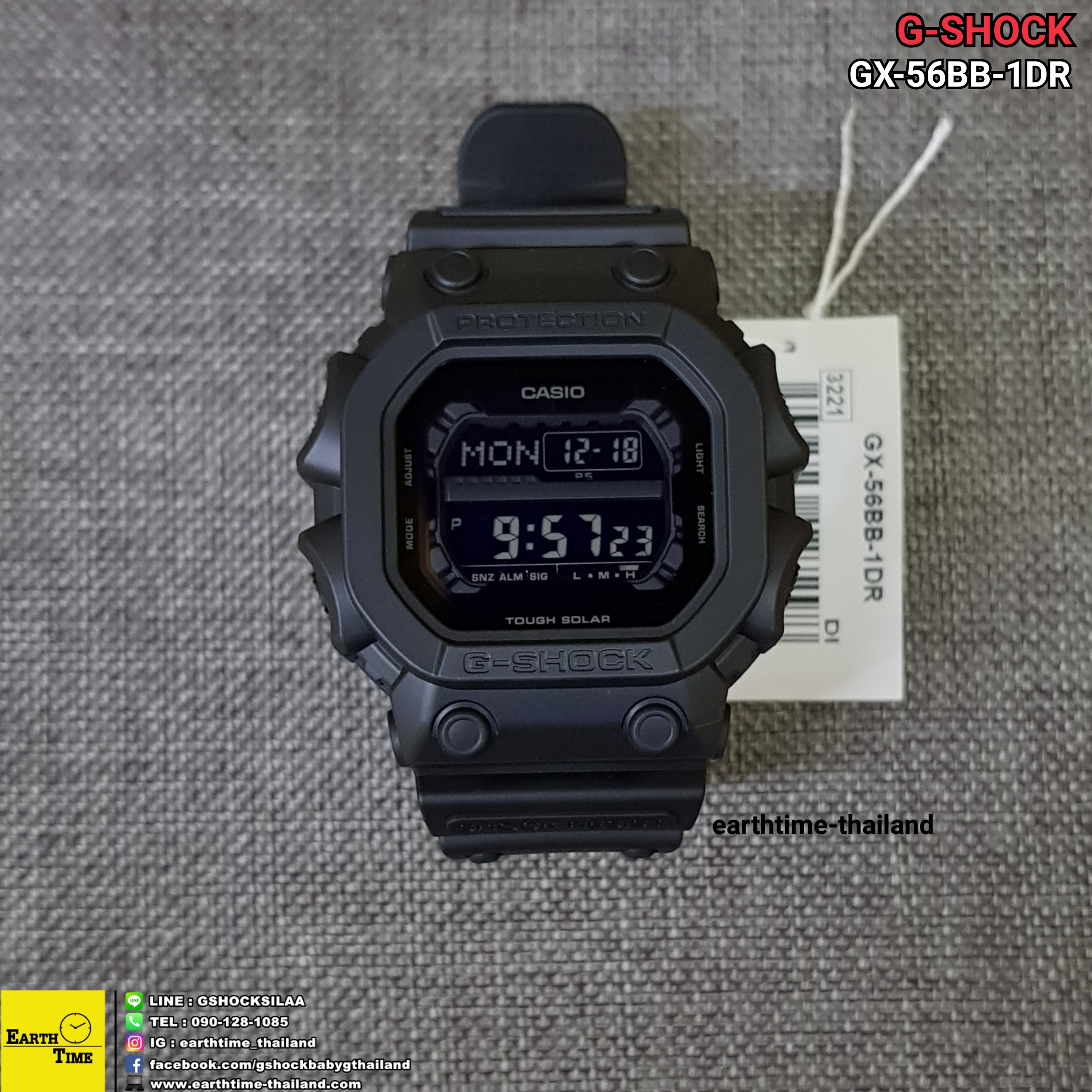 G-Shock ของใหม่แท้100% รับประกัน 1 ปี GX-56BB-1DR