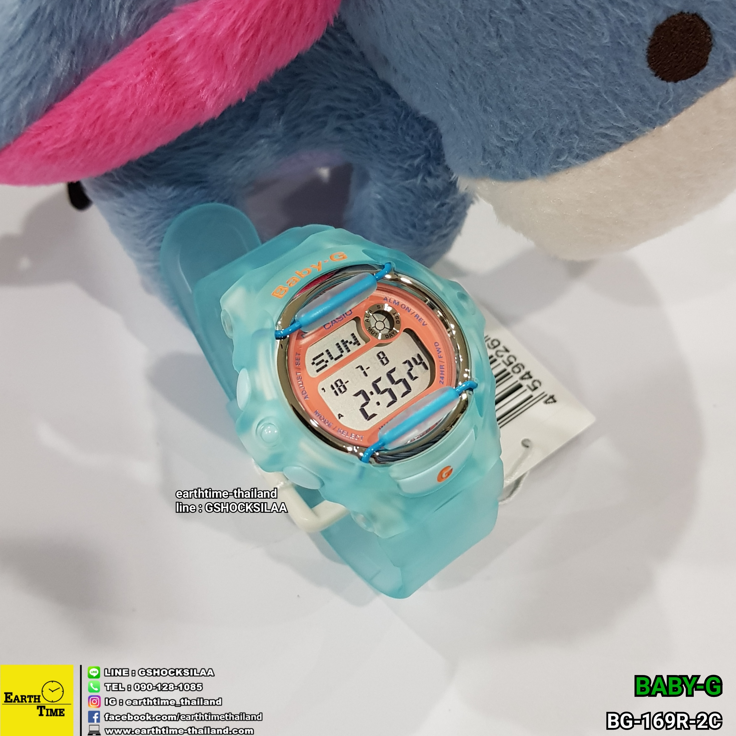 Baby-G ของใหม่แท้100% รับประกัน 1 ปี รุ่น BG-169R-2C