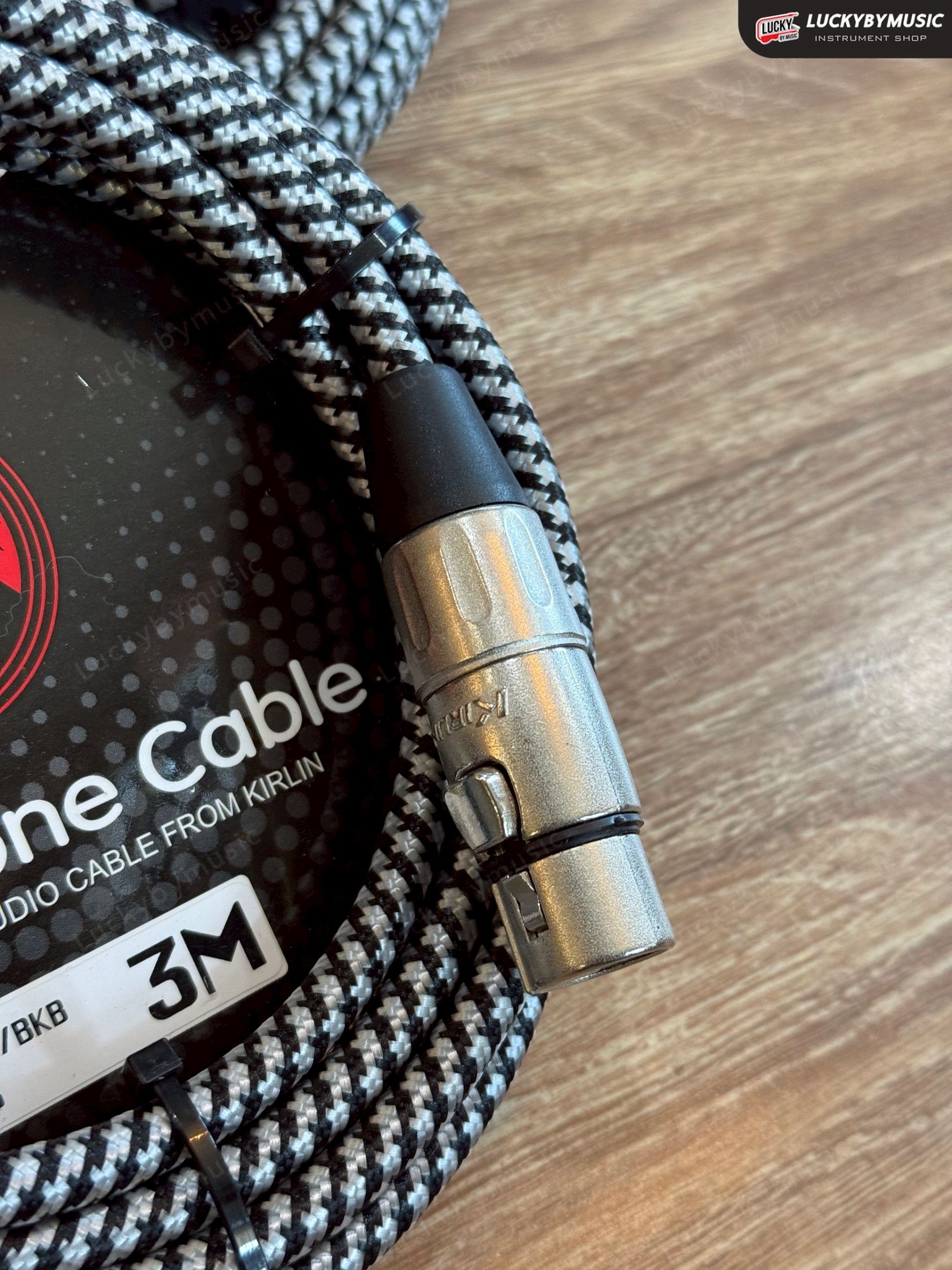 สาย XLR สายไมค์ Kirlin MW-480/BKB ขนาด 3 - 6 เมตร สายคุณภาพ มาตรฐาน