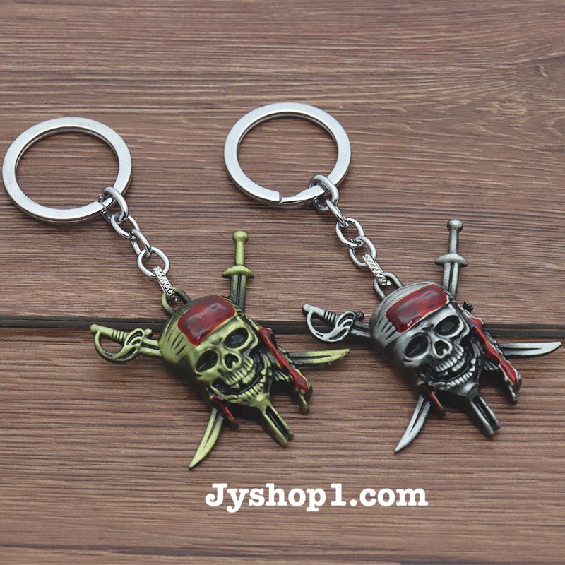 พวงกุญแจกะโหลก พวงกุญแจโลหะ รุ่น N-025 พร้อมส่ง ราคาถูก