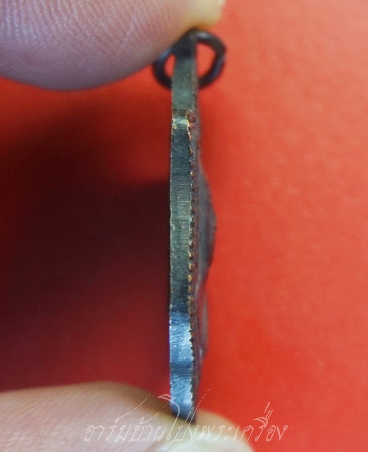 หลวงพ่อสำเนียง อยู่สถาพร วัดเวฬุวนาราม ปี๒๕๒๐ เนื้อทองแดงรมดำ(องค์ที่1)