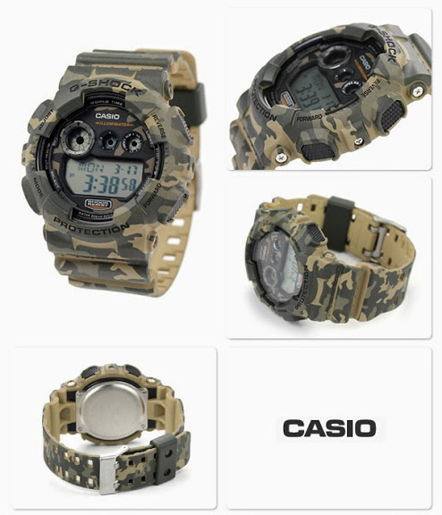 G-Shock ของใหม่แท้100% รับประกัน 1 ปี GD-120CM-5DR