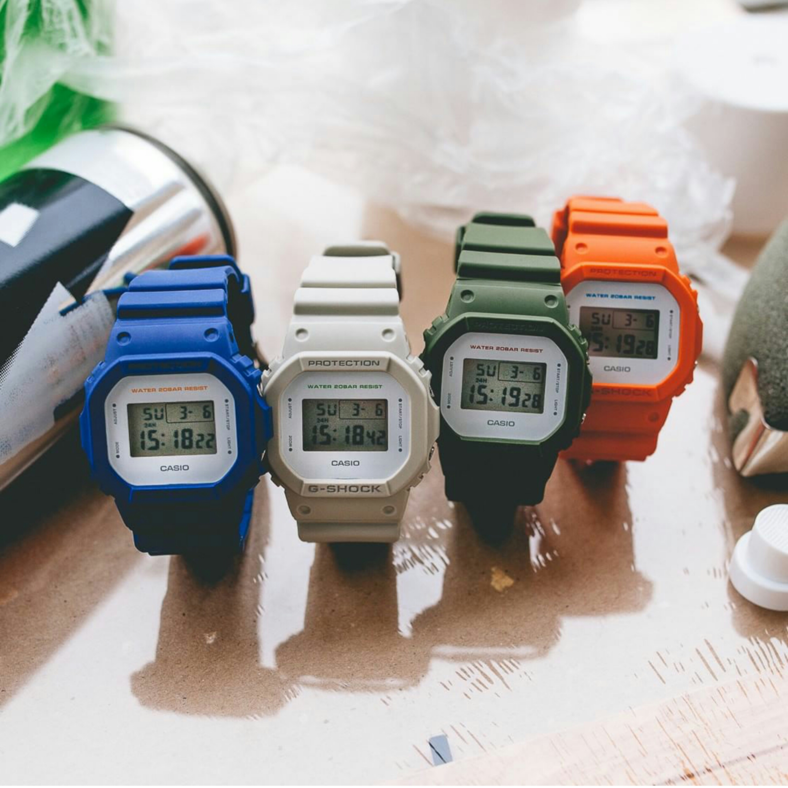 G-Shock ของใหม่แท้100% รับประกัน 1 ปี DW-5600M-2DR