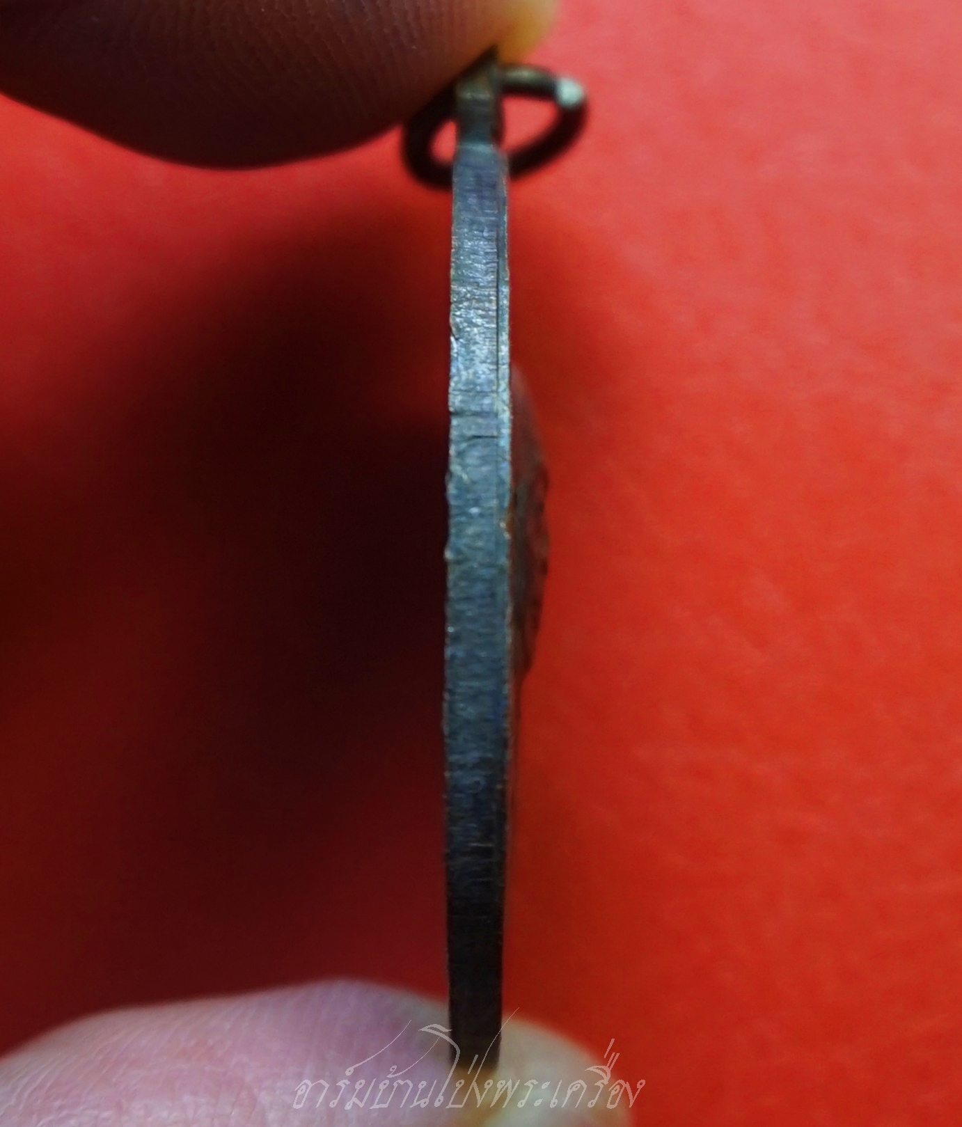 หลวงปู่บุญ วัดวังมะนาว ปี๒๕๑๘ ที่ระลึกในงารสร้างกุฏิ เนื้อทองแดงรมดำ(องค์ที่8)