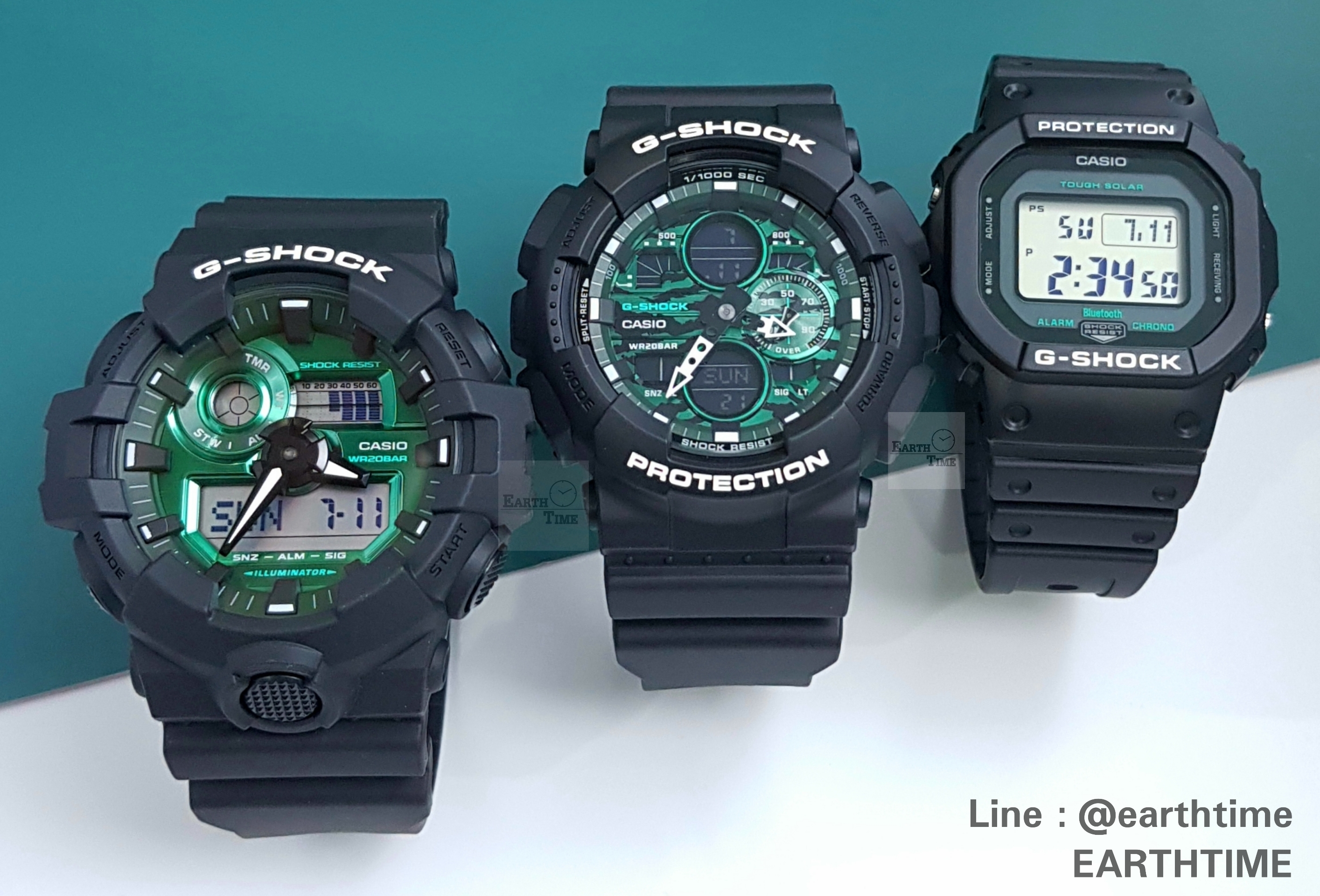 G-Shock GA-140MG-1A Midnight Green Series ของใหม่แท้100%