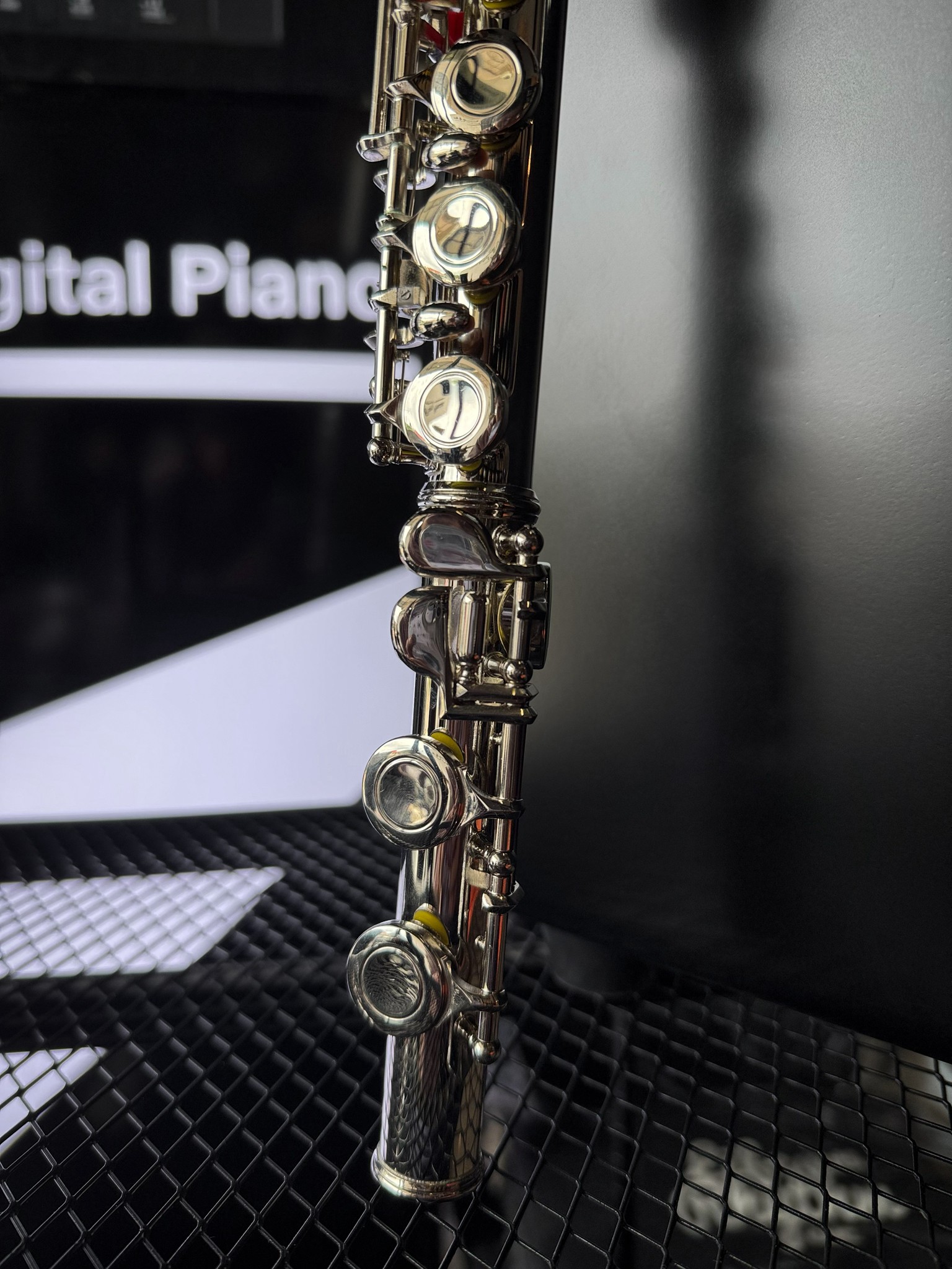 ฟลูต Flute สีเงิน Muslady งานโครเมี่ยม พร้อมกล่องบุกำมะหยี่ เครื่องเป่า งานมาตรฐานเหมาะกับการเรียน