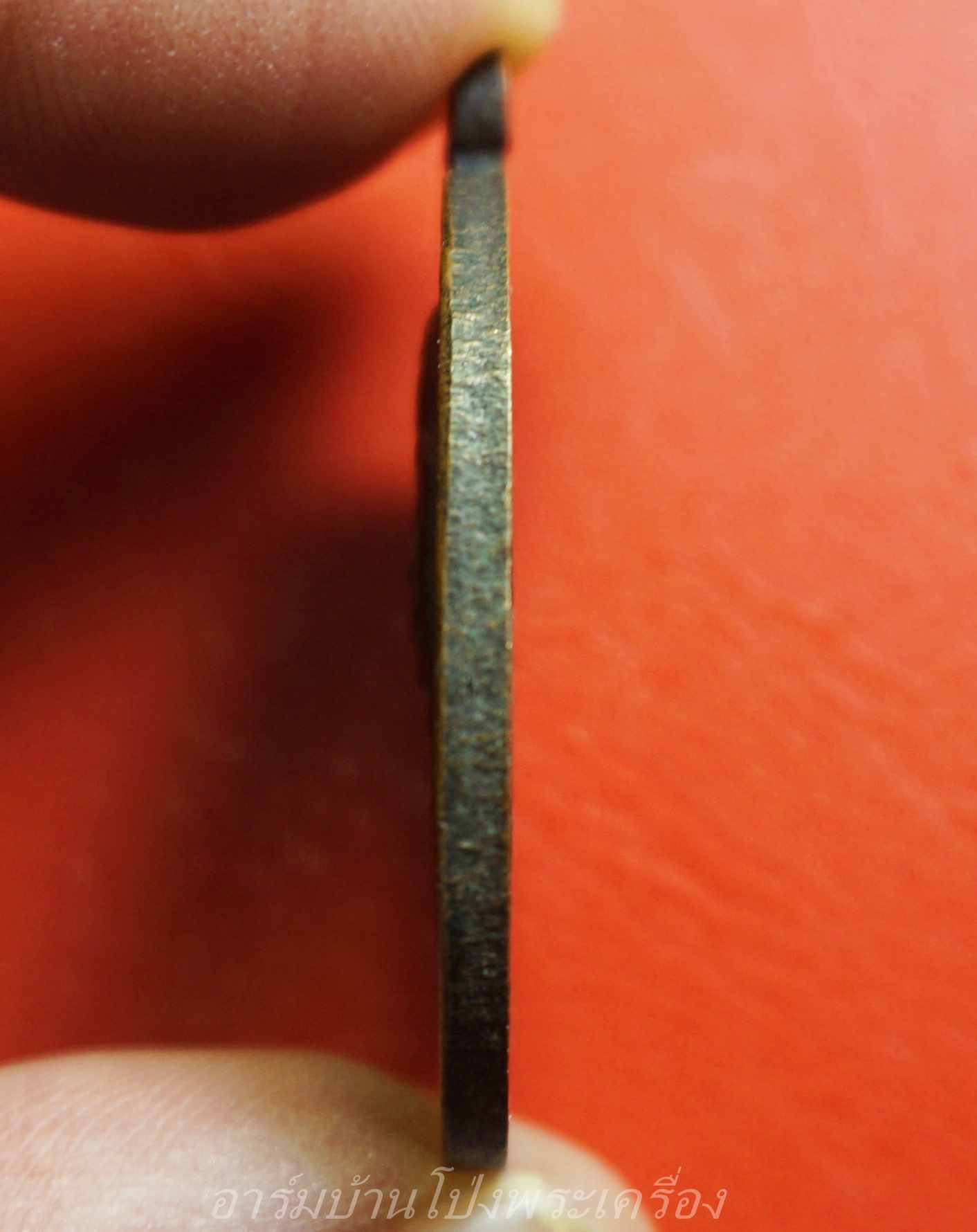 พระครูบุญนาค วัดลำพยอม รุ่นซ่อมพระอุโบสถ ปี๒๕๓๖ เนื้อทองแดง(องค์ที่3)