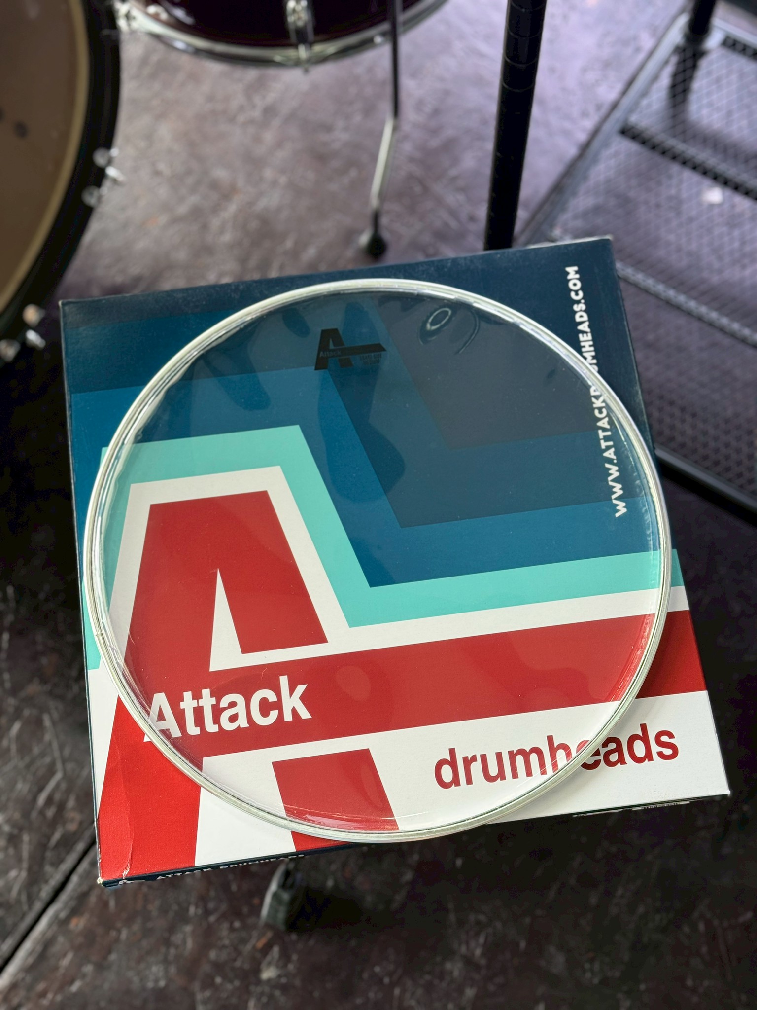 Designed in USA | หนังกลอง Attack SS14M Snare Side Medium ขนาด 14 นิ้ว หนังกลองสแนร์ หนังล่าง ชั้นเดียว หนา 5 มิล วัสดุพิเศษ Dynaflex