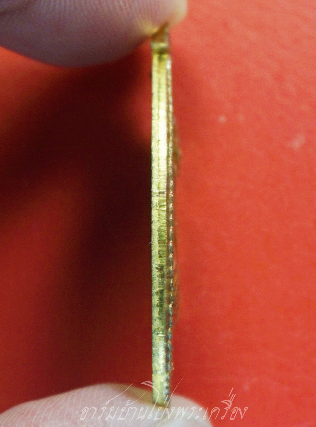 หลวงปู่แผ้ว วัดหนองพงนก หนุนดวง เนื้อฝาบาตร(องค์ที่3)