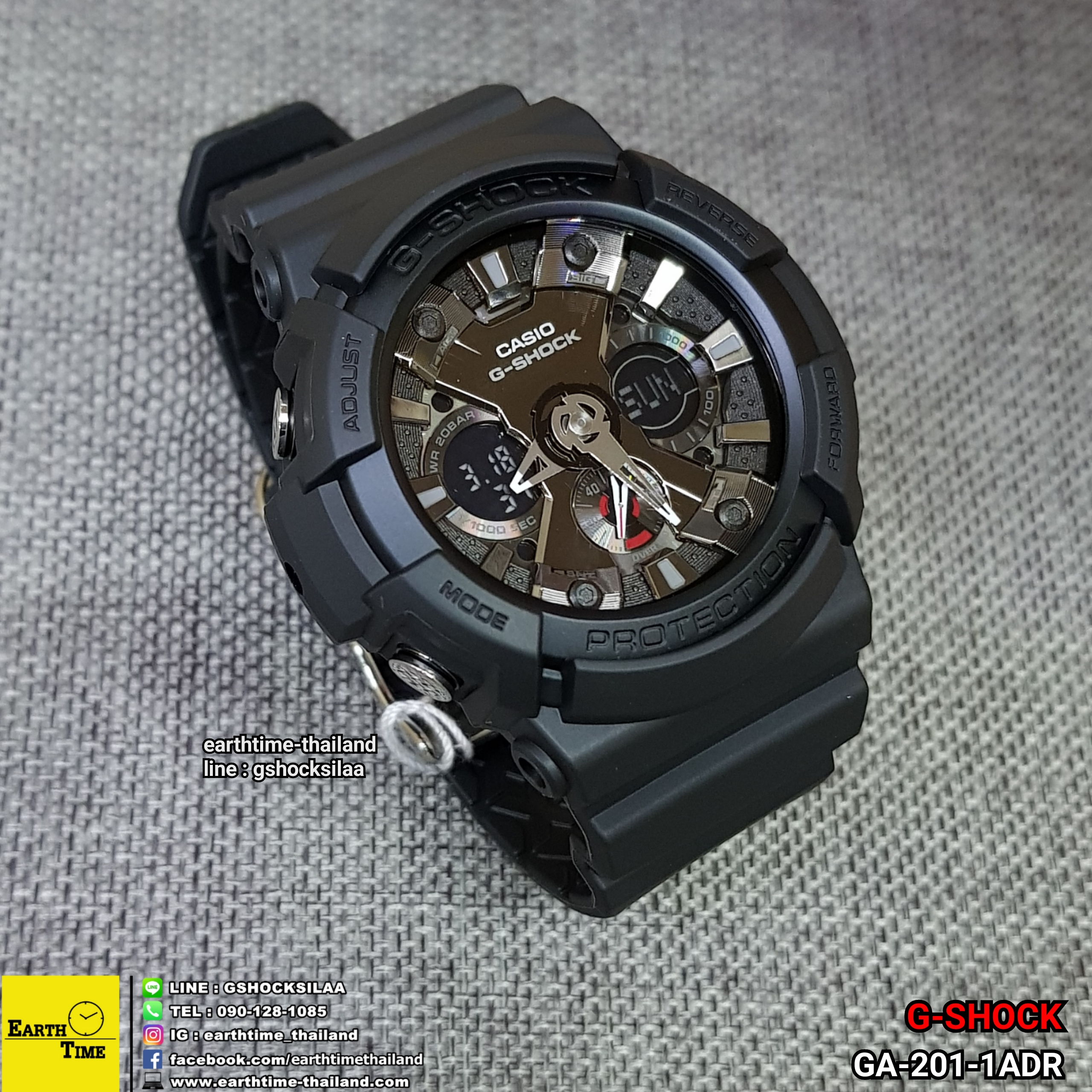 G-Shock ของใหม่แท้100% รับประกัน 1 ปี GA-201-1ADR