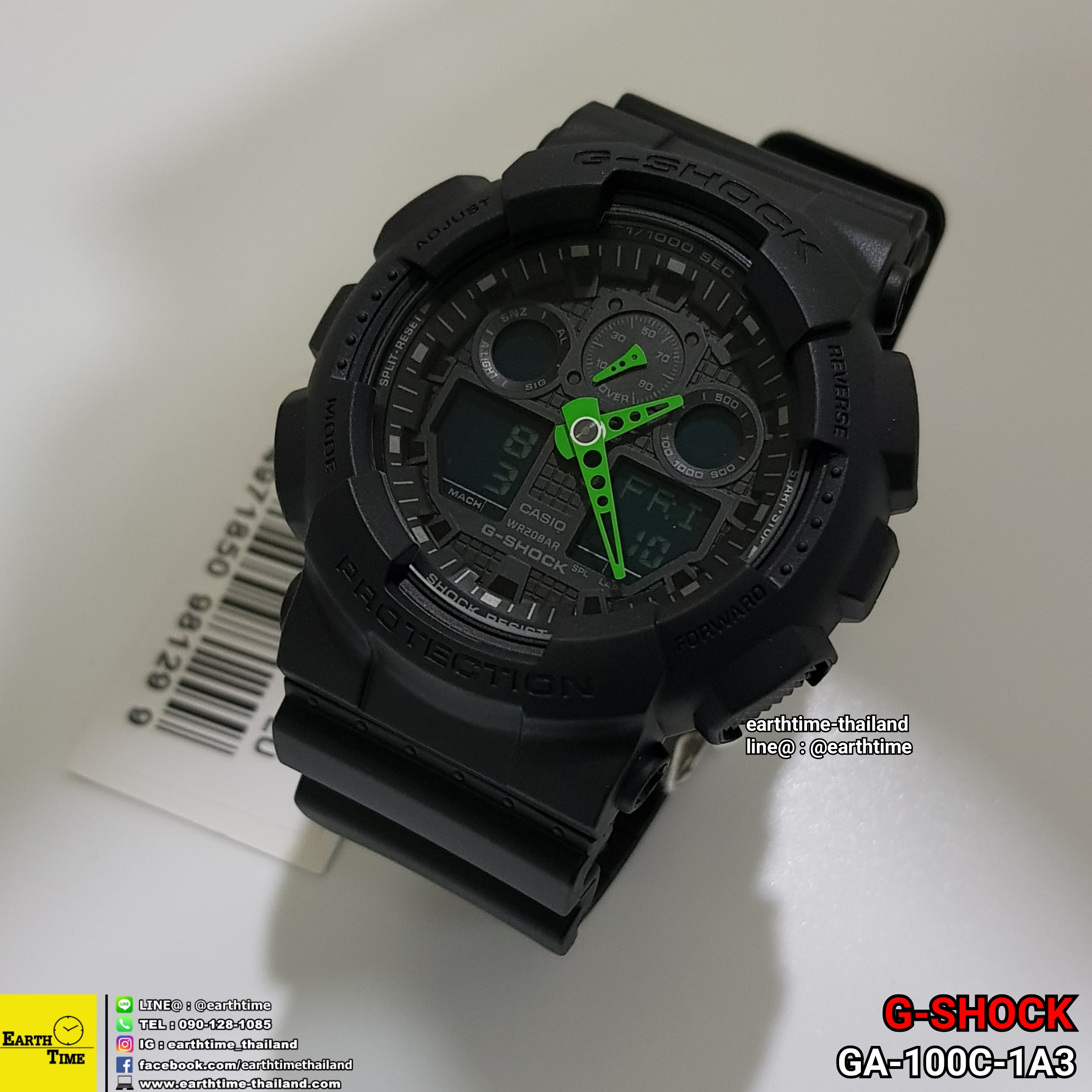 G-Shock ของใหม่แท้100% รับประกัน 1 ปี GA-100C-1A3