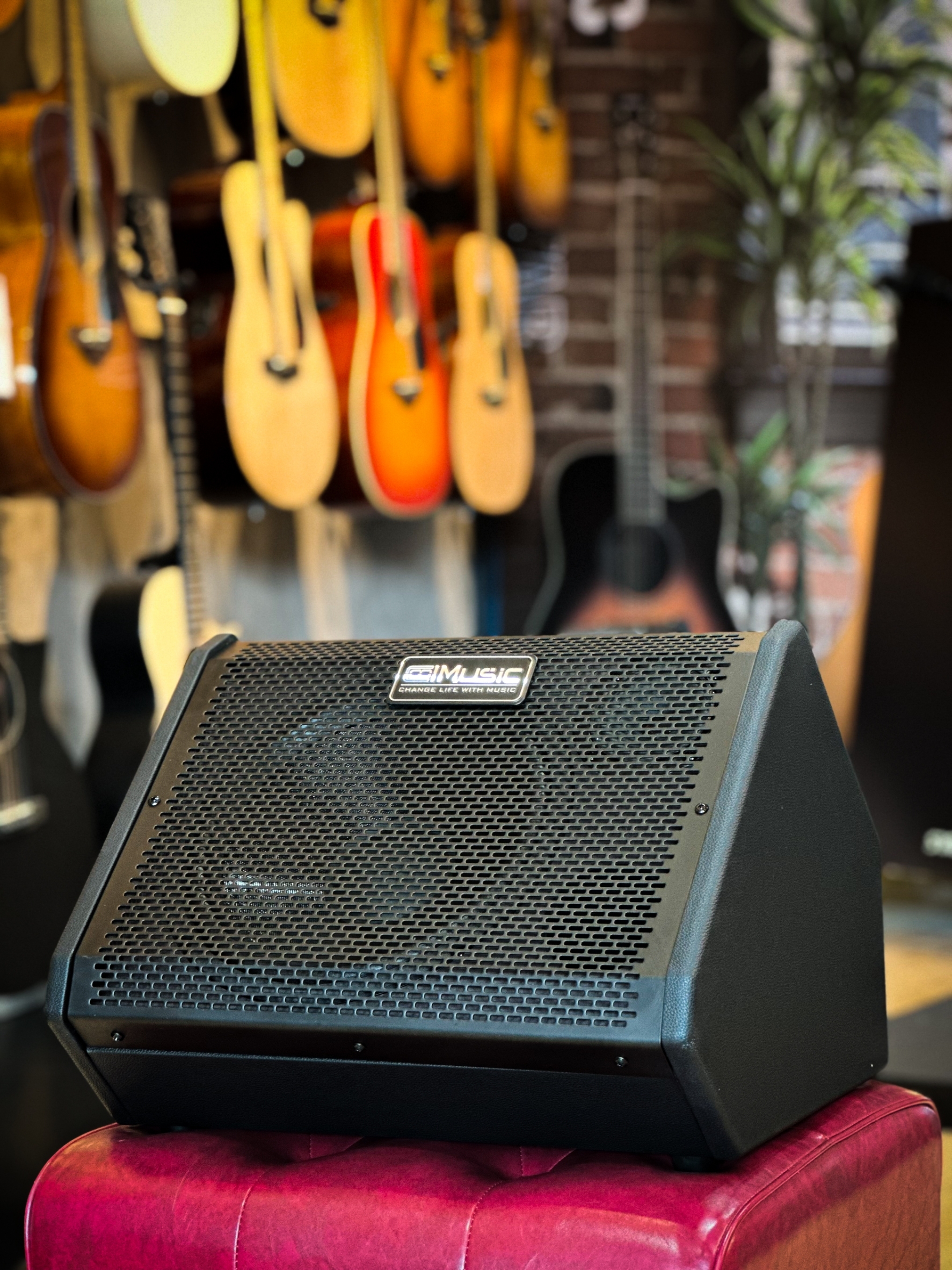 ตู้แอมป์ Cool music แอมป์กลองไฟฟ้า DM80 ใช้ได้ทั้งคีย์บอร์ด กลองไฟฟ้า ขนาด 80 วัตต์