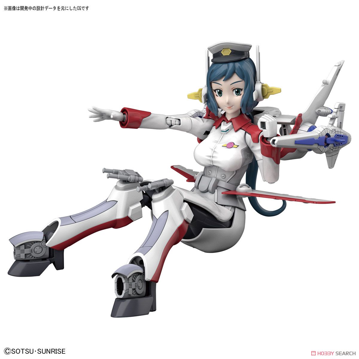 (Bandai) HGBF 1/144 Mrs. Loheng-Rinko