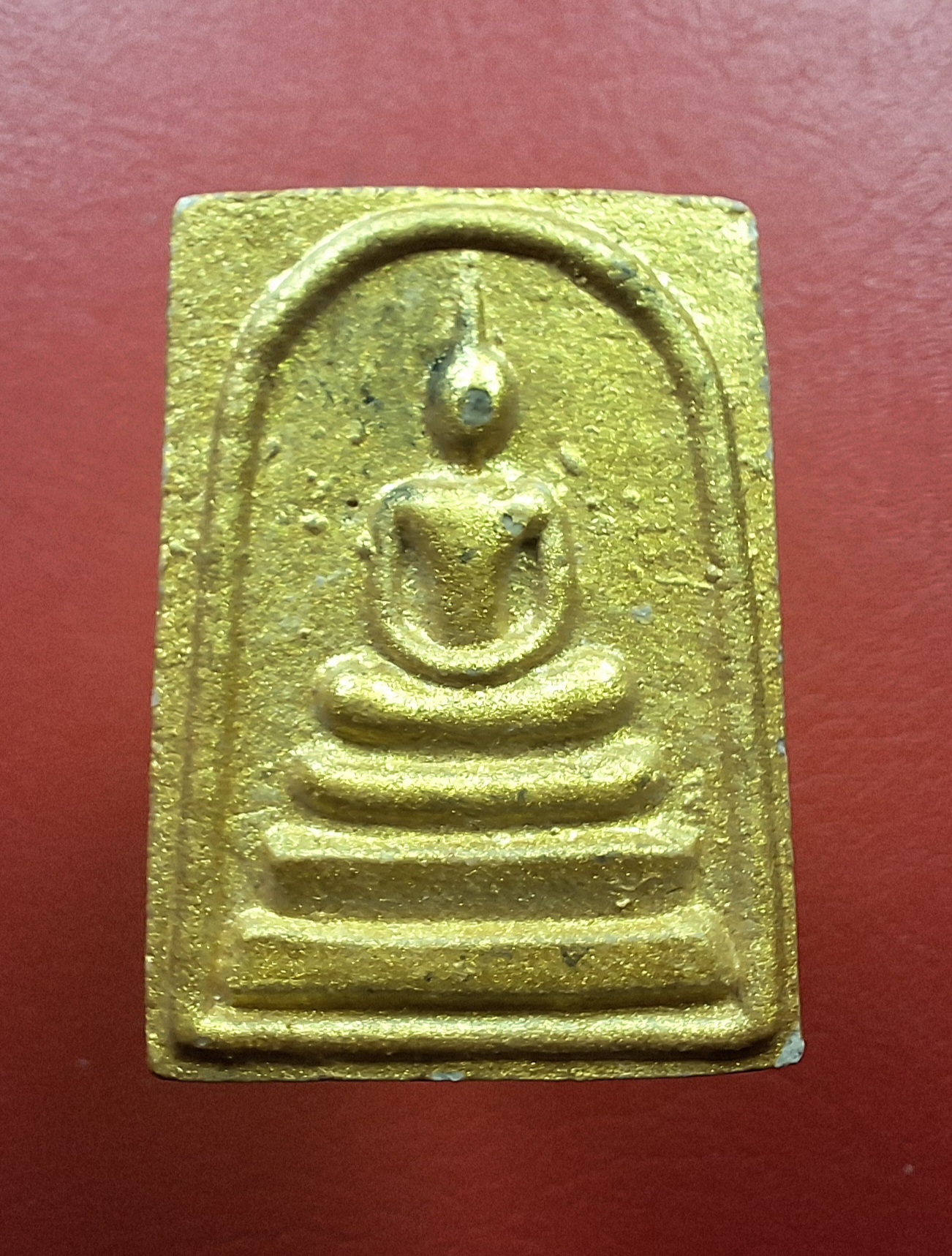 พระสมเด็จ หลวงพ่อโห้ วัดนาหนอง จ.ราชบุรี ปี๒๕๕๖ รุ่นพิเศษ ทาทอง(องค์ที่1)