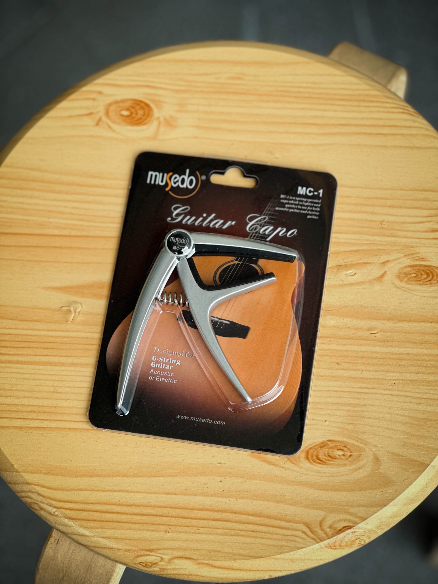 คาโป้ Musedo รุ่น MC-1 CAPO คุณภาพดี หนีบสายได้แนบสนิท วัสดุแข็งแรง