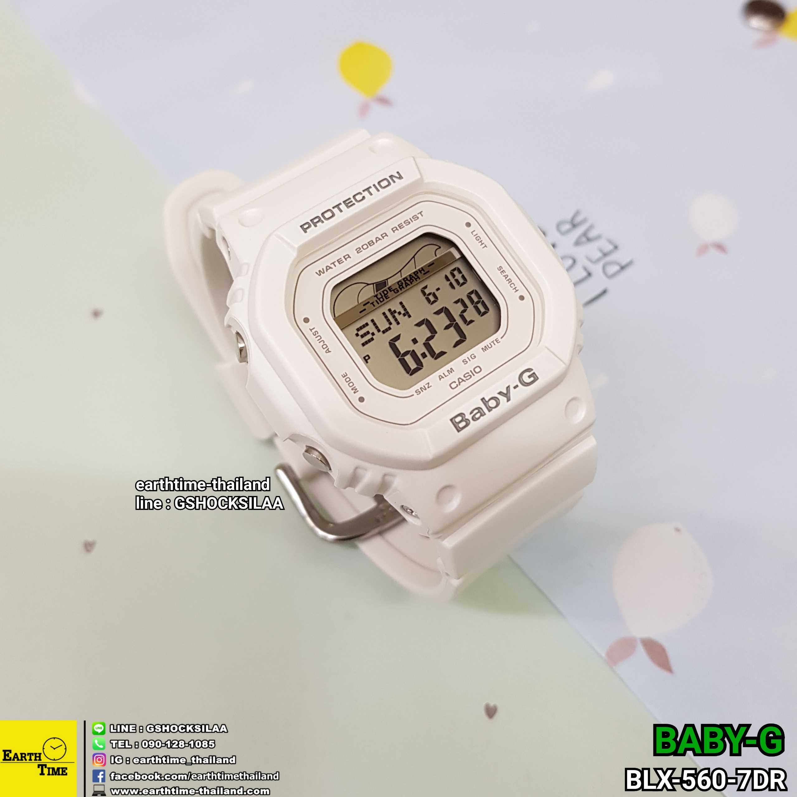 Baby-G G-LIDE ของใหม่แท้100% รับประกัน 1 ปี รุ่น BLX-560-7DR