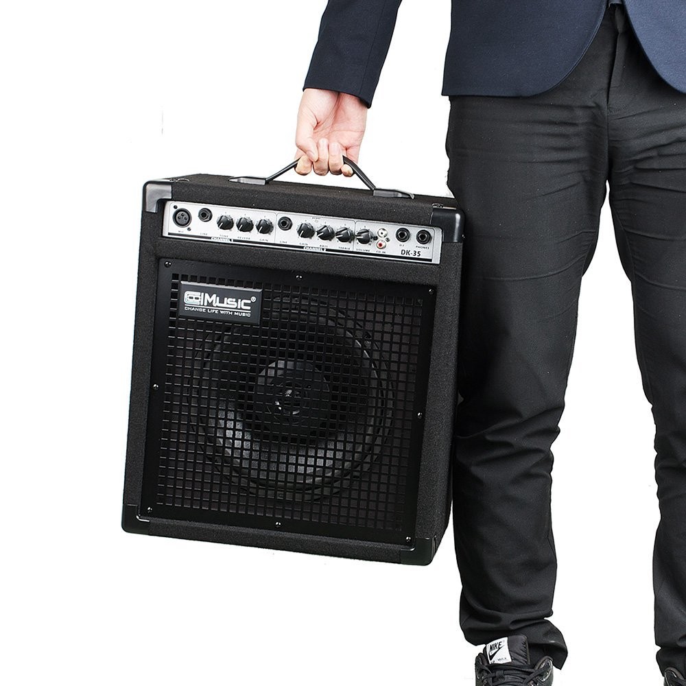 แอมป์ Coolmusic DK-35 กำลัง 35 วัตต์ ให้เสียงกระหึ่ม ระบบ Equalizer มีเอฟเฟคในตัว