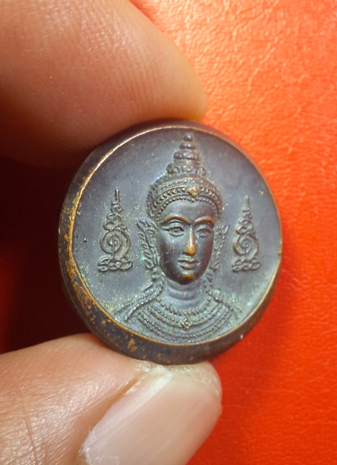 จตุคาม รามเทพ วัดโคกโพธิ์สถิต จ.นครศรีธรรมราช พิมพ์สองหน้า(องค์ที่1)