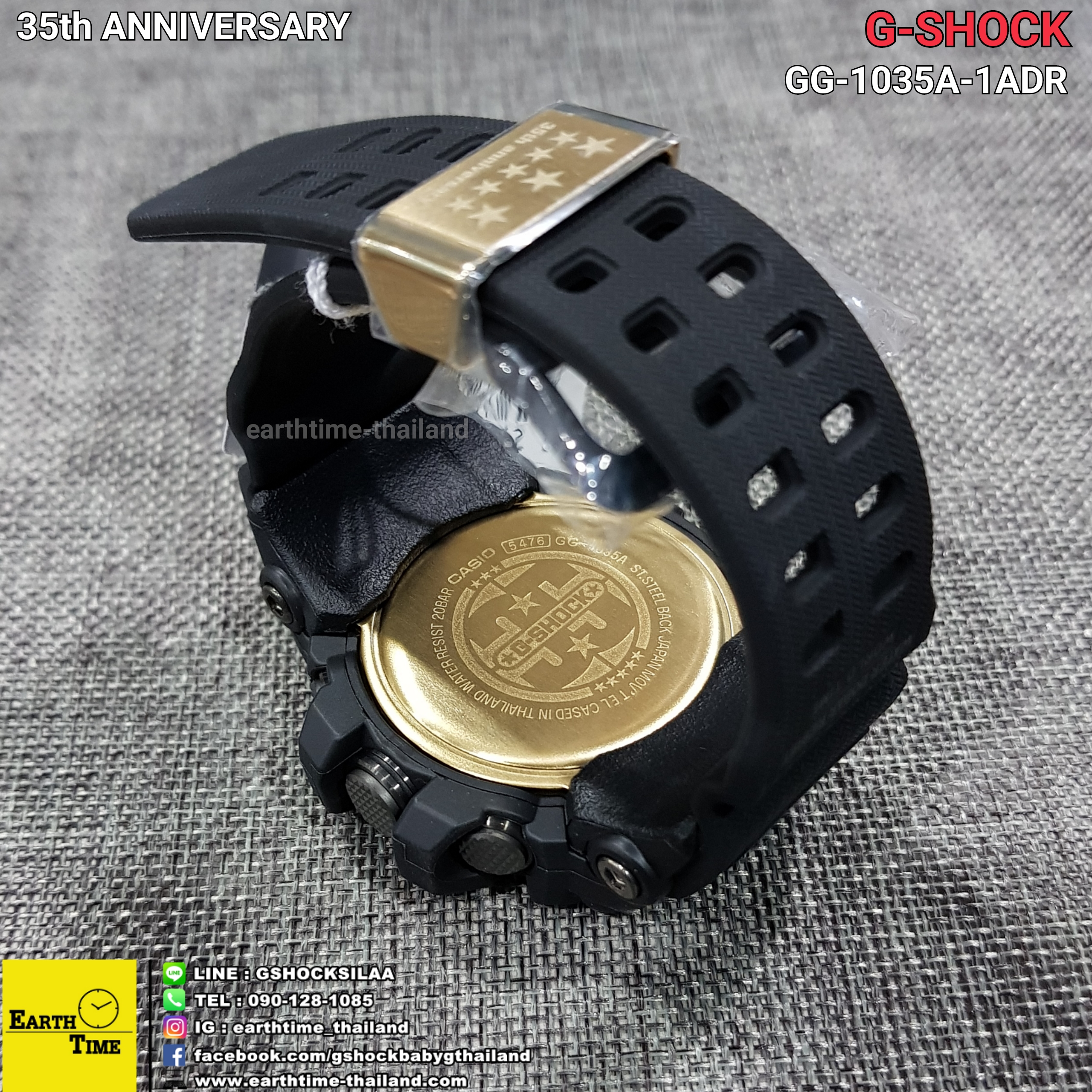 G-Shock 35th Anniversary Big Bang Black ของใหม่แท้100% รับประกัน 1 ปี รุ่น GG-1035A-1ADR