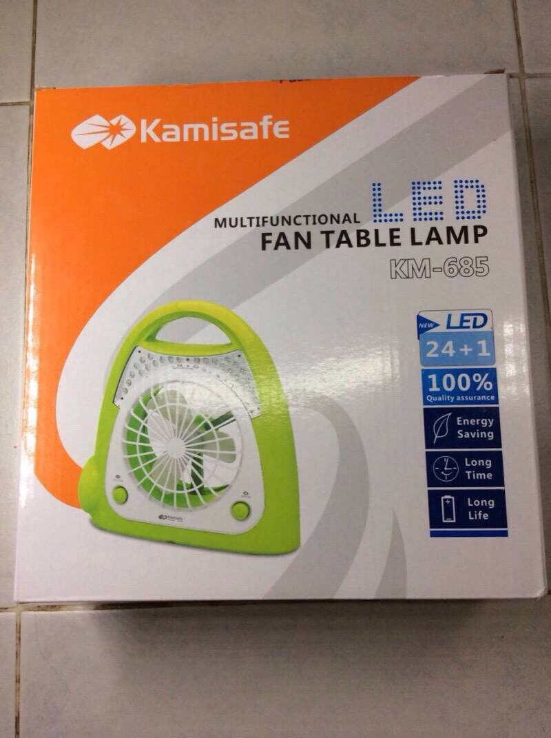 ตะเกียง LED Kamisafe KM-685 มีพัดลม