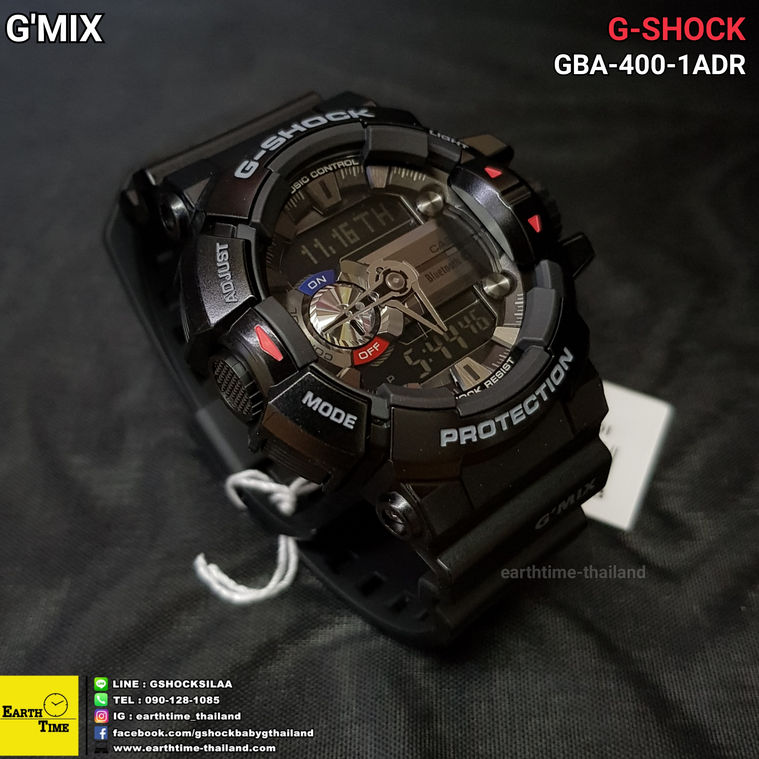 G-Shock G'MIX ของใหม่แท้100% รับประกัน 1 ปี GBA-400-1ADR
