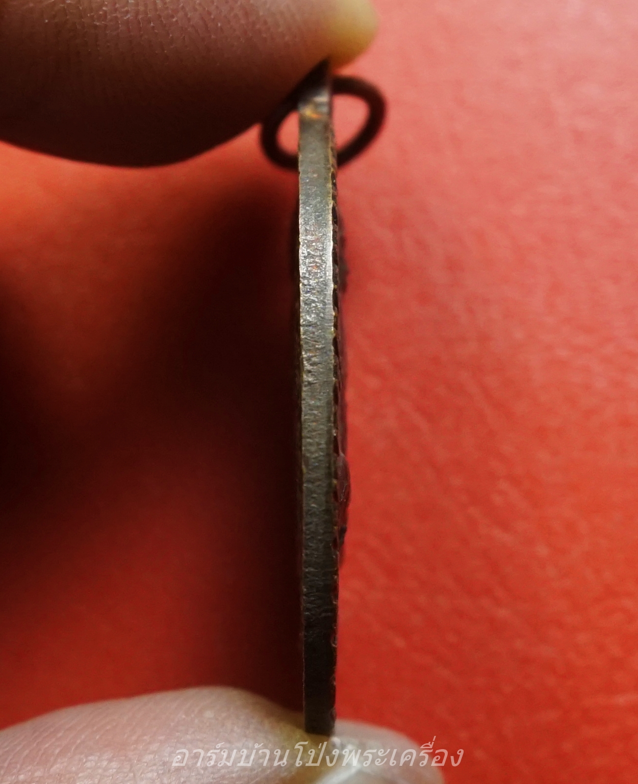 หลวงพ่อถมยา พรหมโชโตภิกขุ วัดถ้ำเขางู ด้านหลังสิงห์ขร รุ่นผูกพัทธสีมา(องค์ที่2)