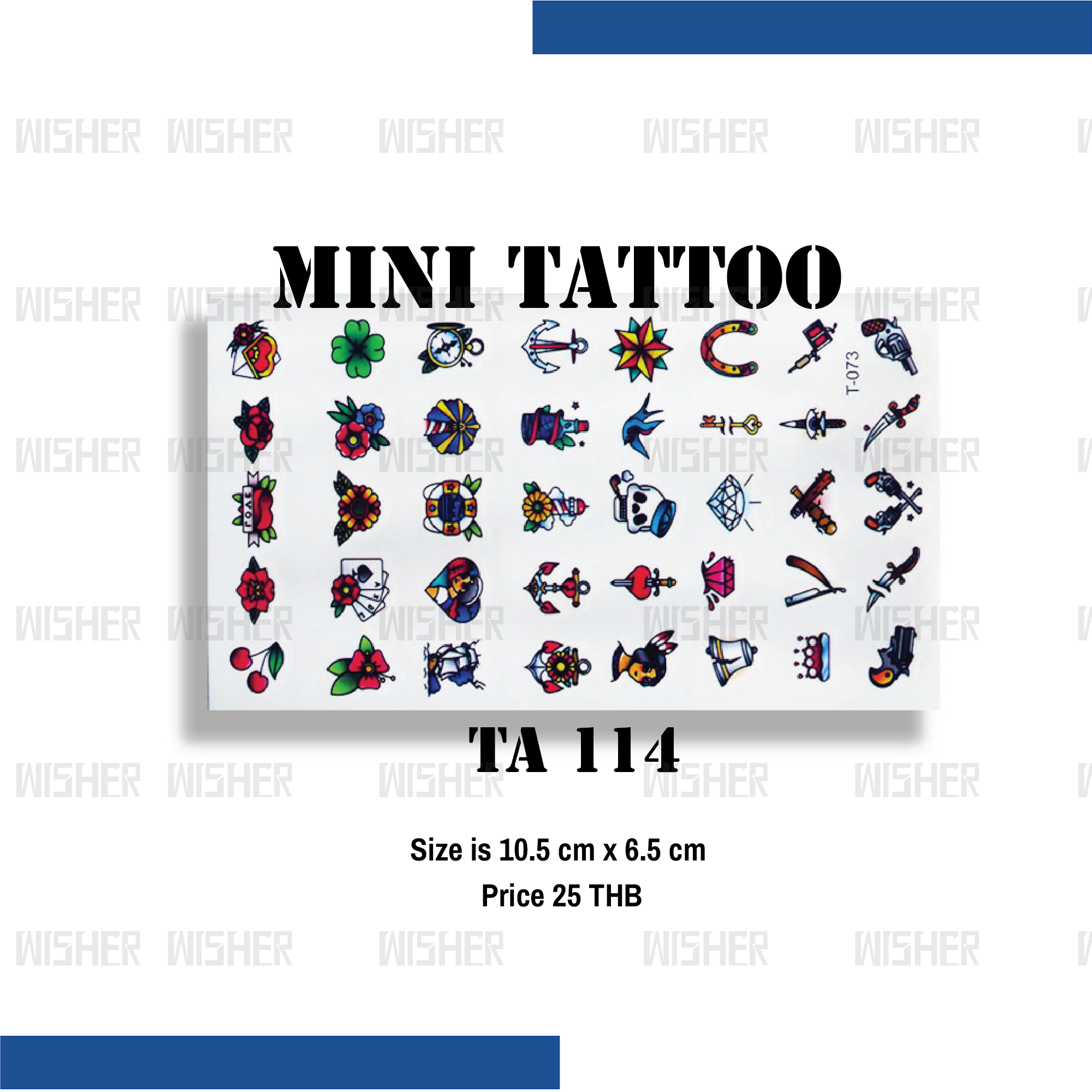 Sticker Tattoo mini 114