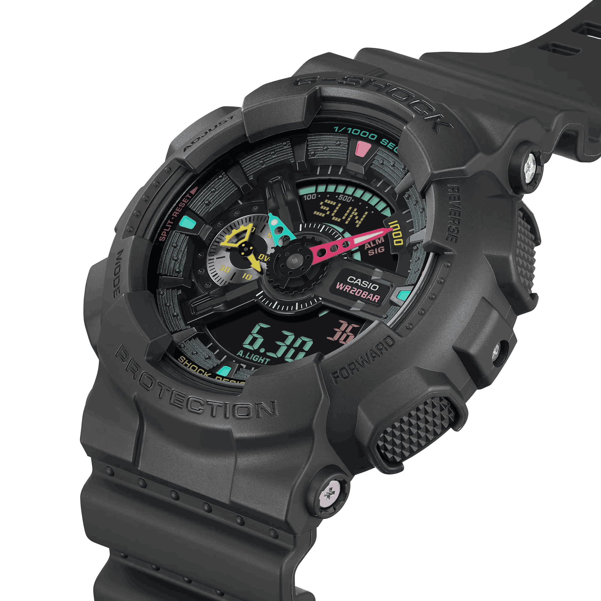 GA-110MF-1A l G-Shock Multi-Fluorescent Accents Series l G-SHOCK
