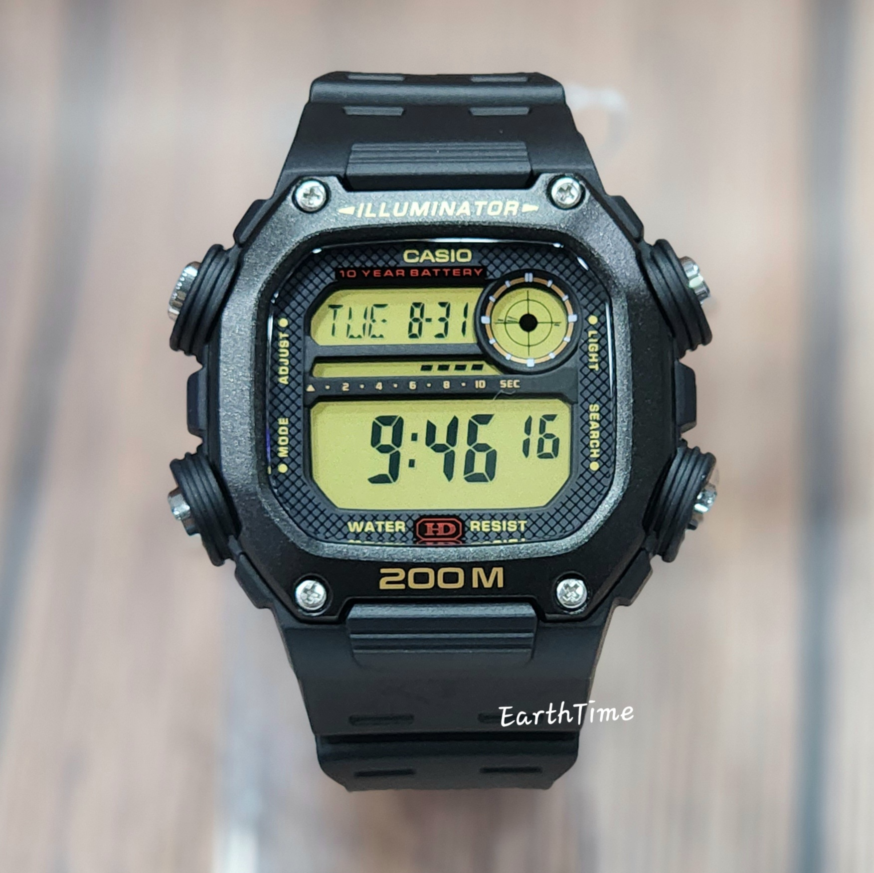 DW-291H-9AV l CASIO สายเรซิ่น