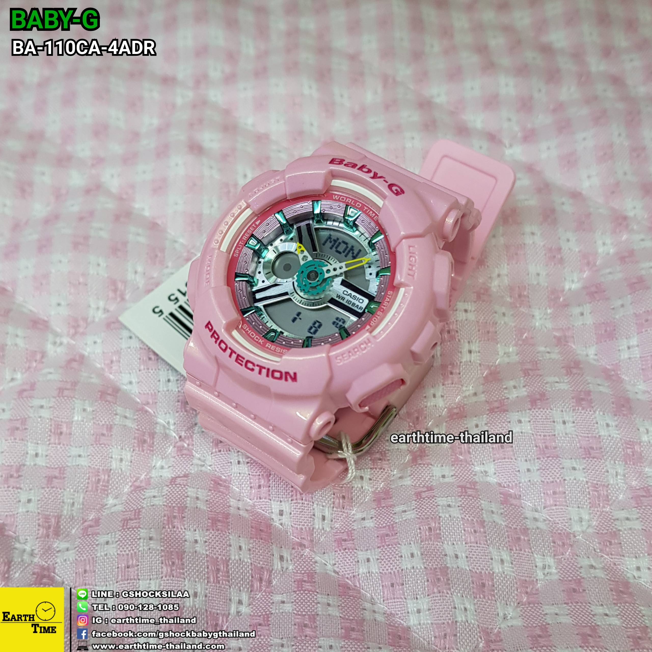 Baby-G ของใหม่แท้100% รับประกัน 1 ปี BA-110CA-4ADR