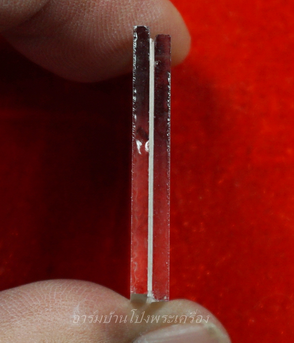 หลวงพ่อแดง วัดมะขาม รูปถ่าย อัดกระจก(องค์ที่1)